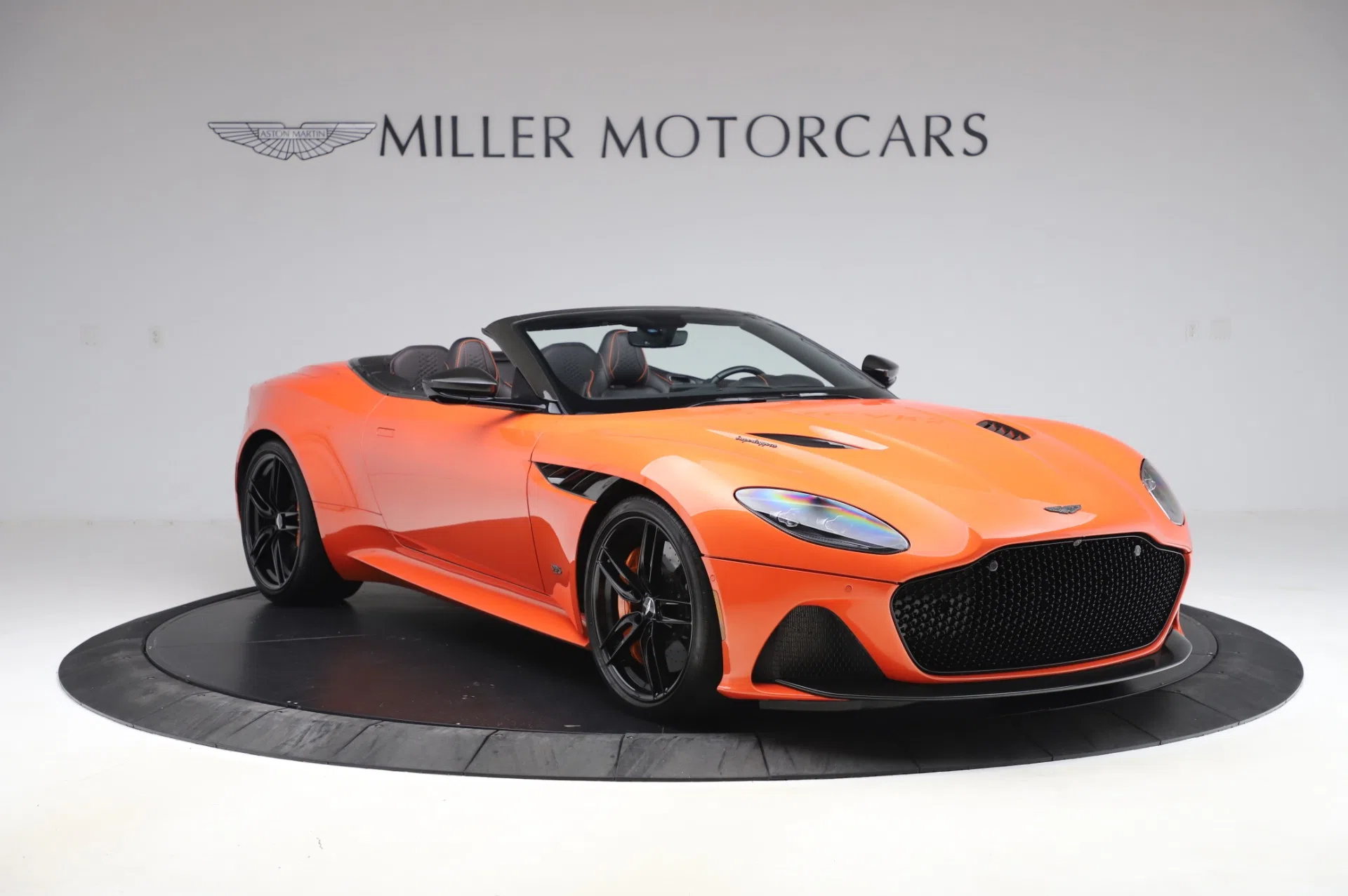 2020 Aston Martin DBS Superleggera Volante for sale, exterior, Cosmos Orange