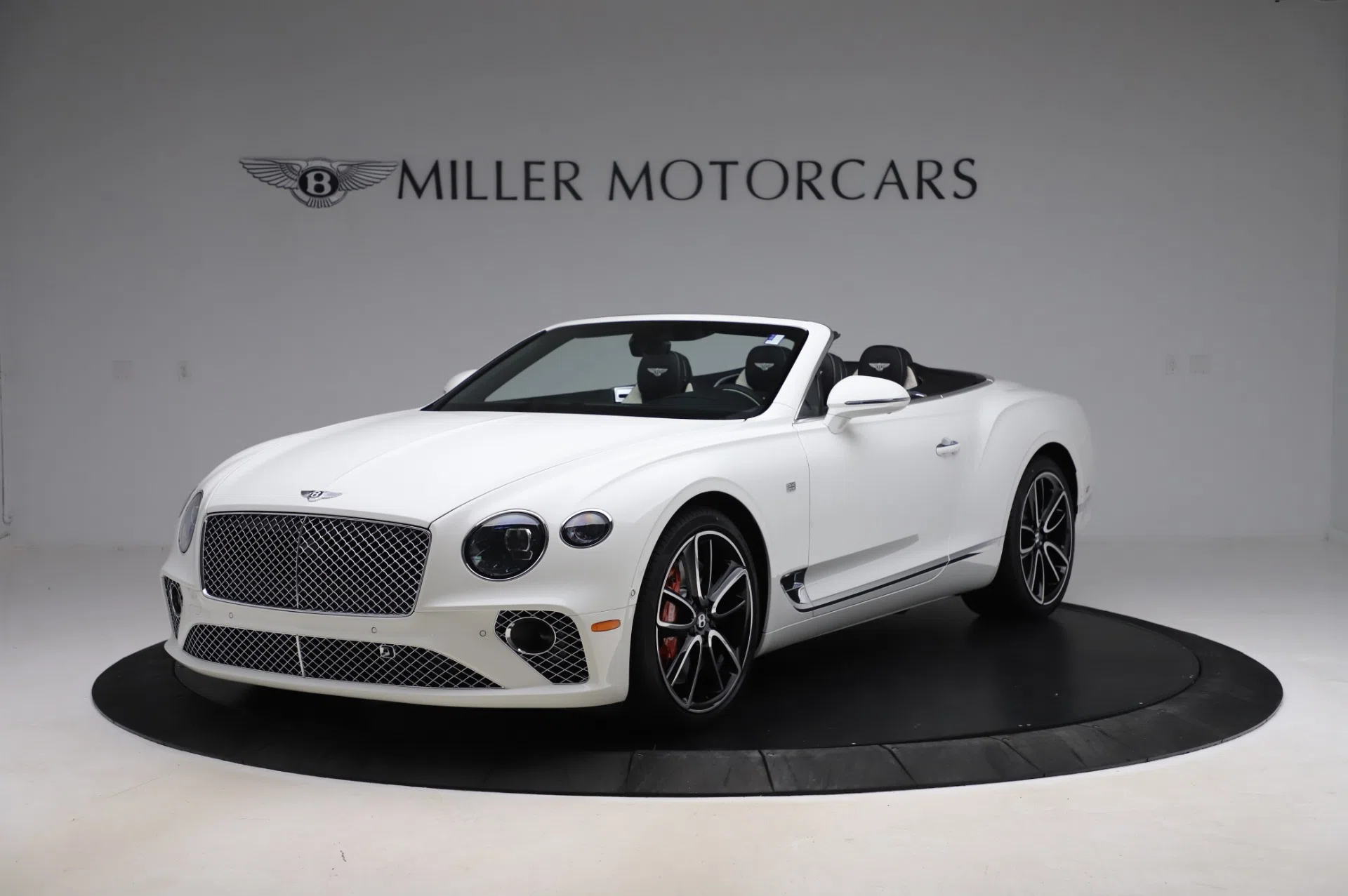 2020 Bentley Continental GTC V8 First Edition for sale, exterior, Glacier white
