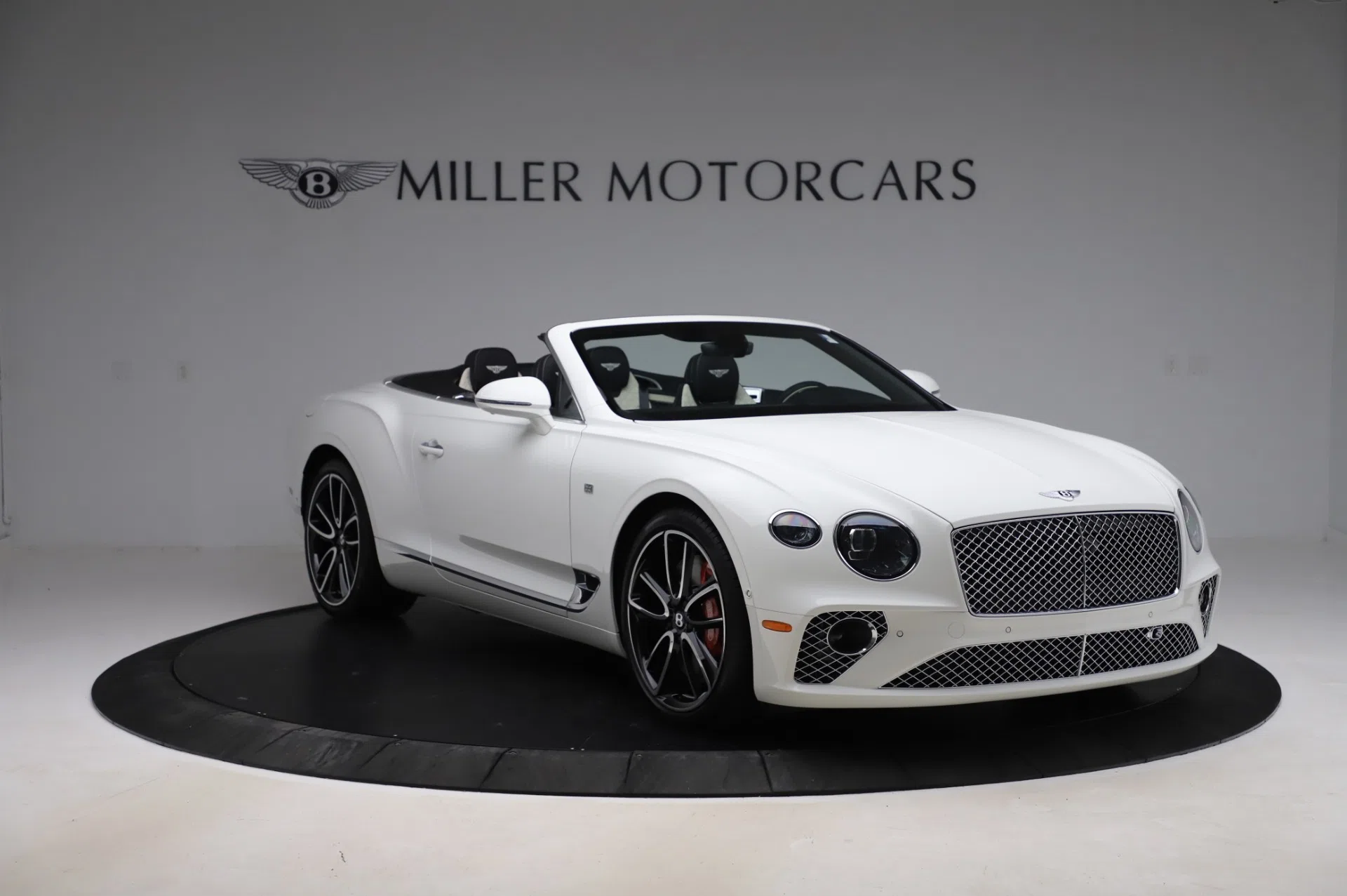 2020 Bentley Continental GTC V8 First Edition for sale, exterior, Glacier white