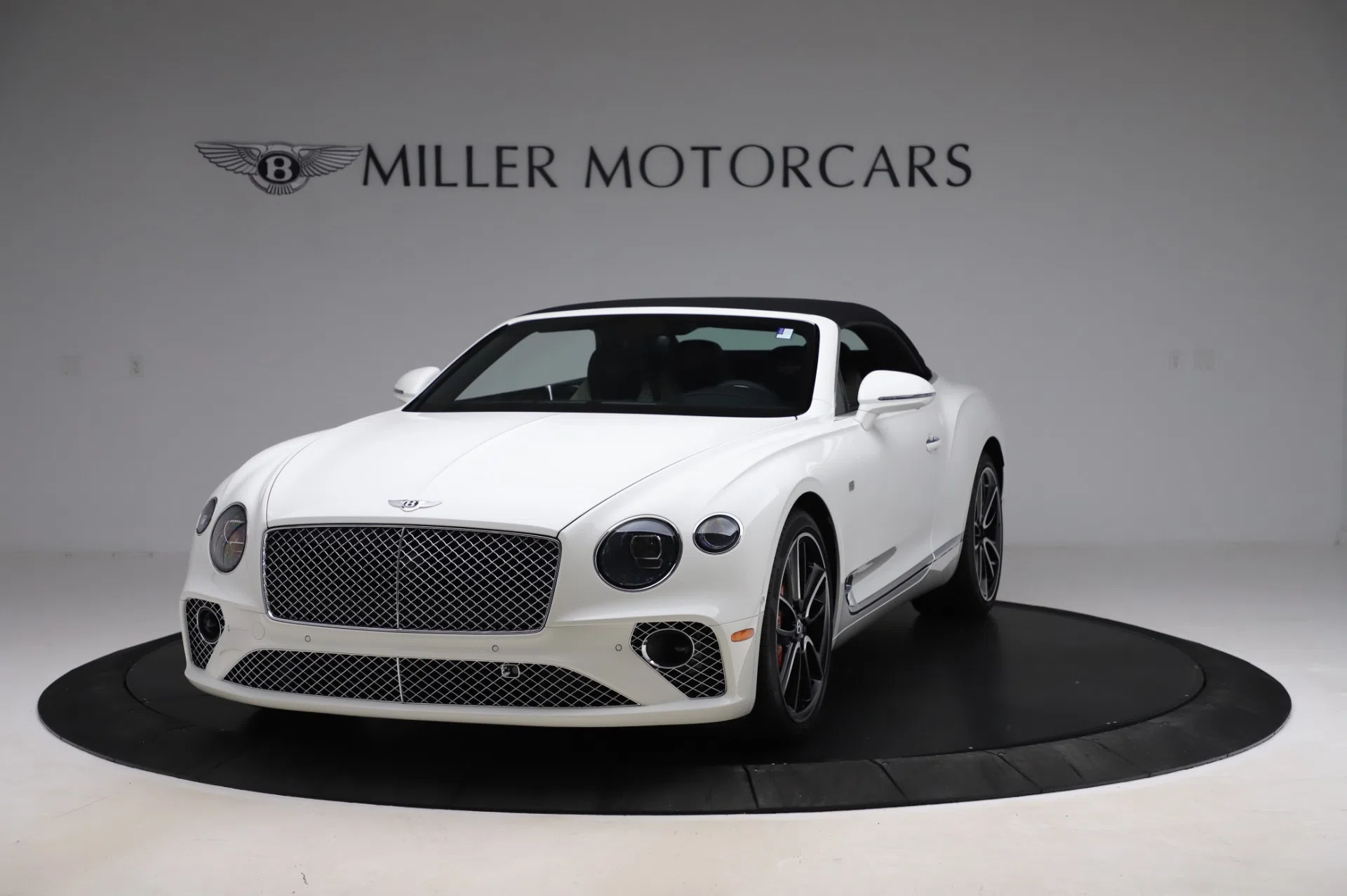 2020 Bentley Continental GTC V8 First Edition for sale, exterior, Glacier white