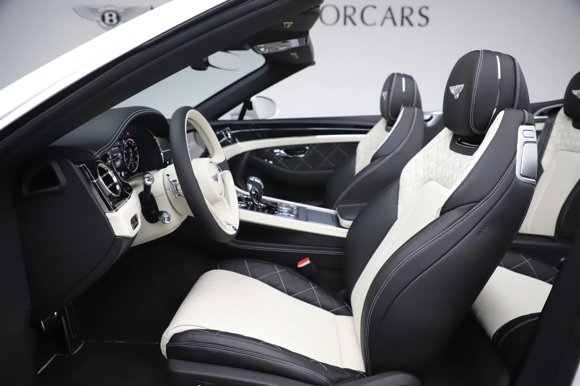 2020 Bentley Continental GTC V8 First Edition interior, seats, Linen