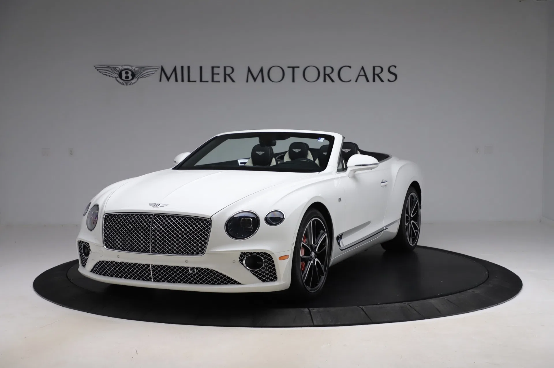 2020 Bentley Continental GTC V8 First Edition for sale, exterior, Glacier white