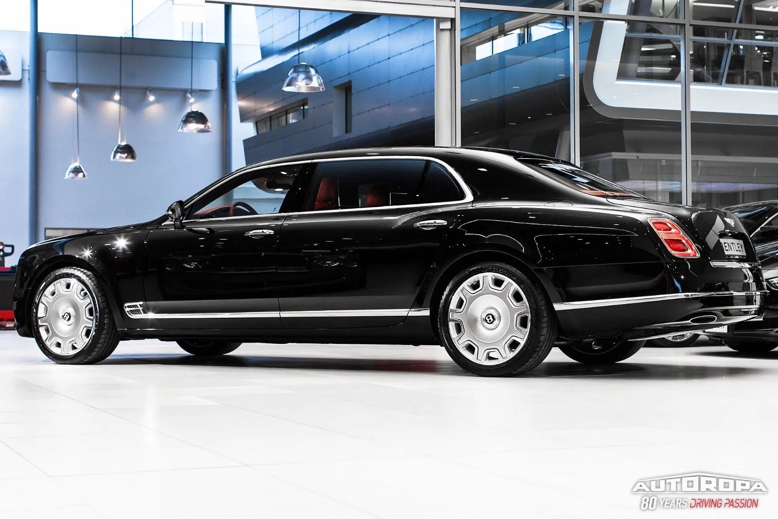2018 Bentley Mulsanne EWB Extended Wheelbase for sale, exterior, Beluga Black