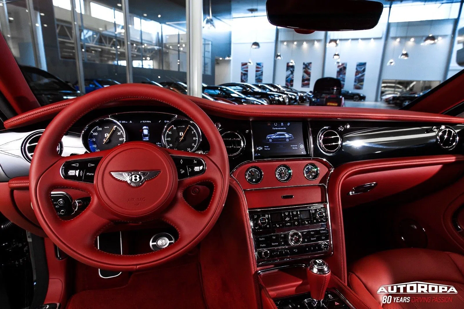 2018 Bentley Mulsanne EWB Extended Wheelbase interior, dashboard