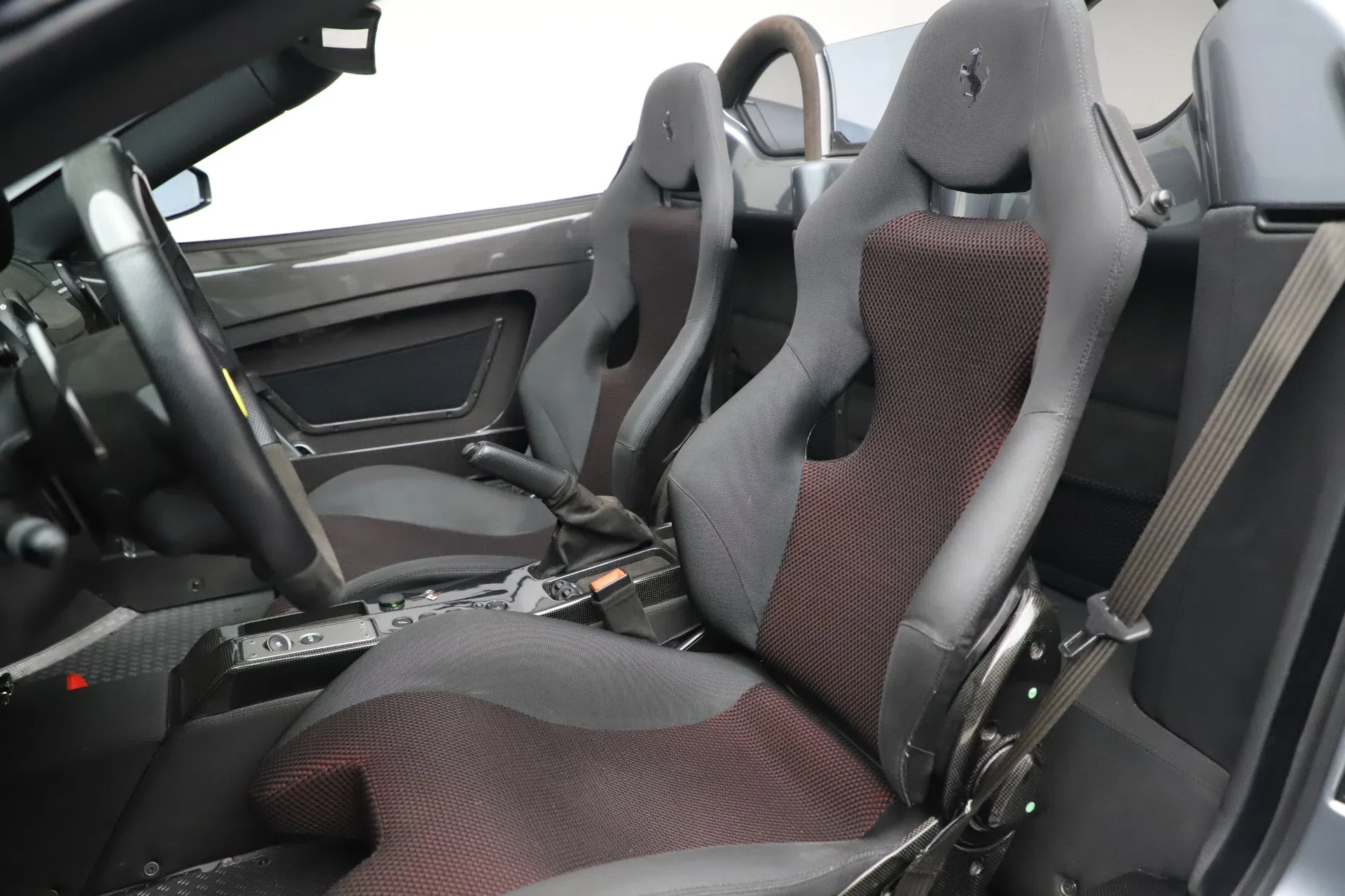 2009 Ferrari 430 Scuderia Spider 16M interior, seats, Nero Ade