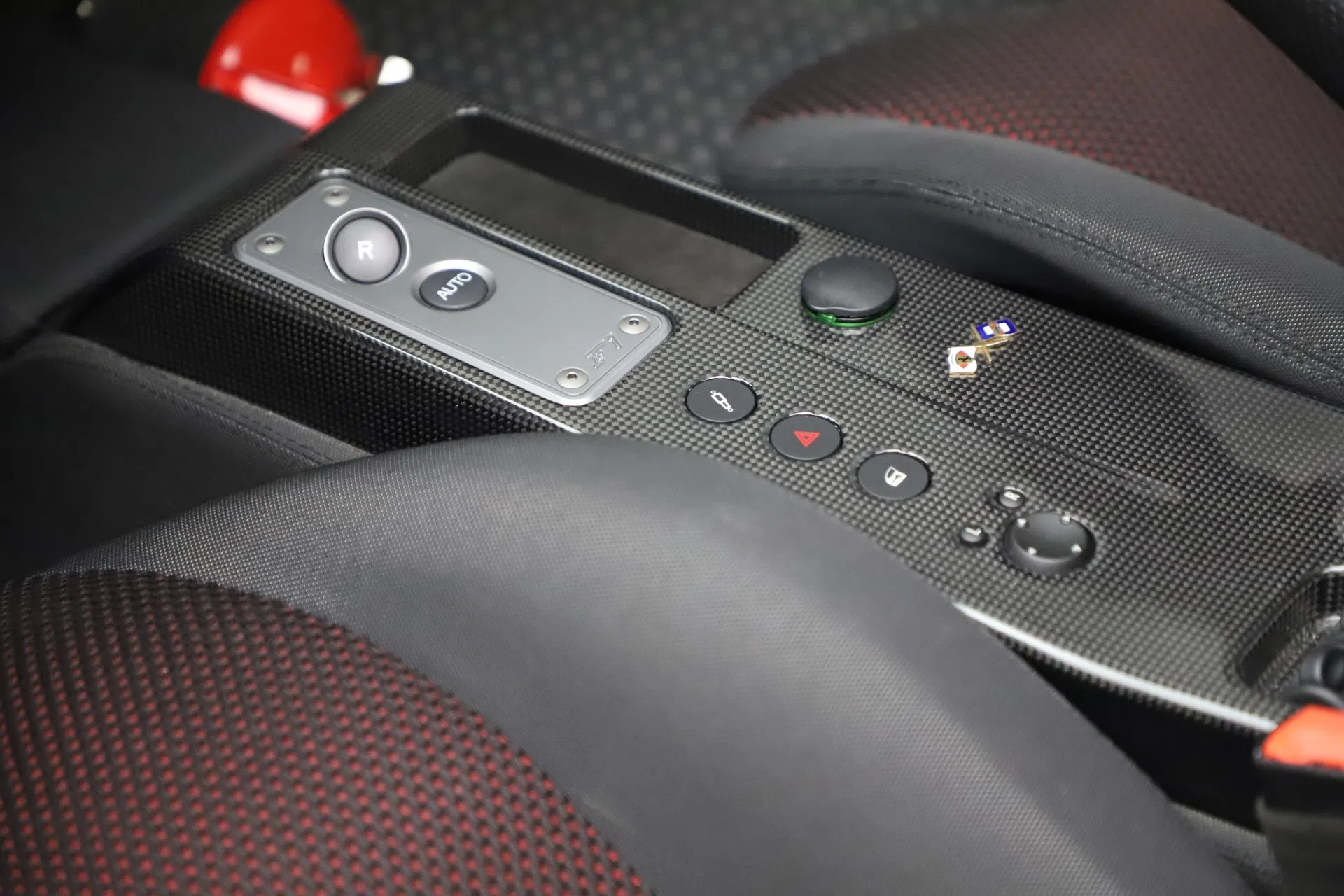 2009 Ferrari 430 Scuderia Spider 16M interior, Nero Ade