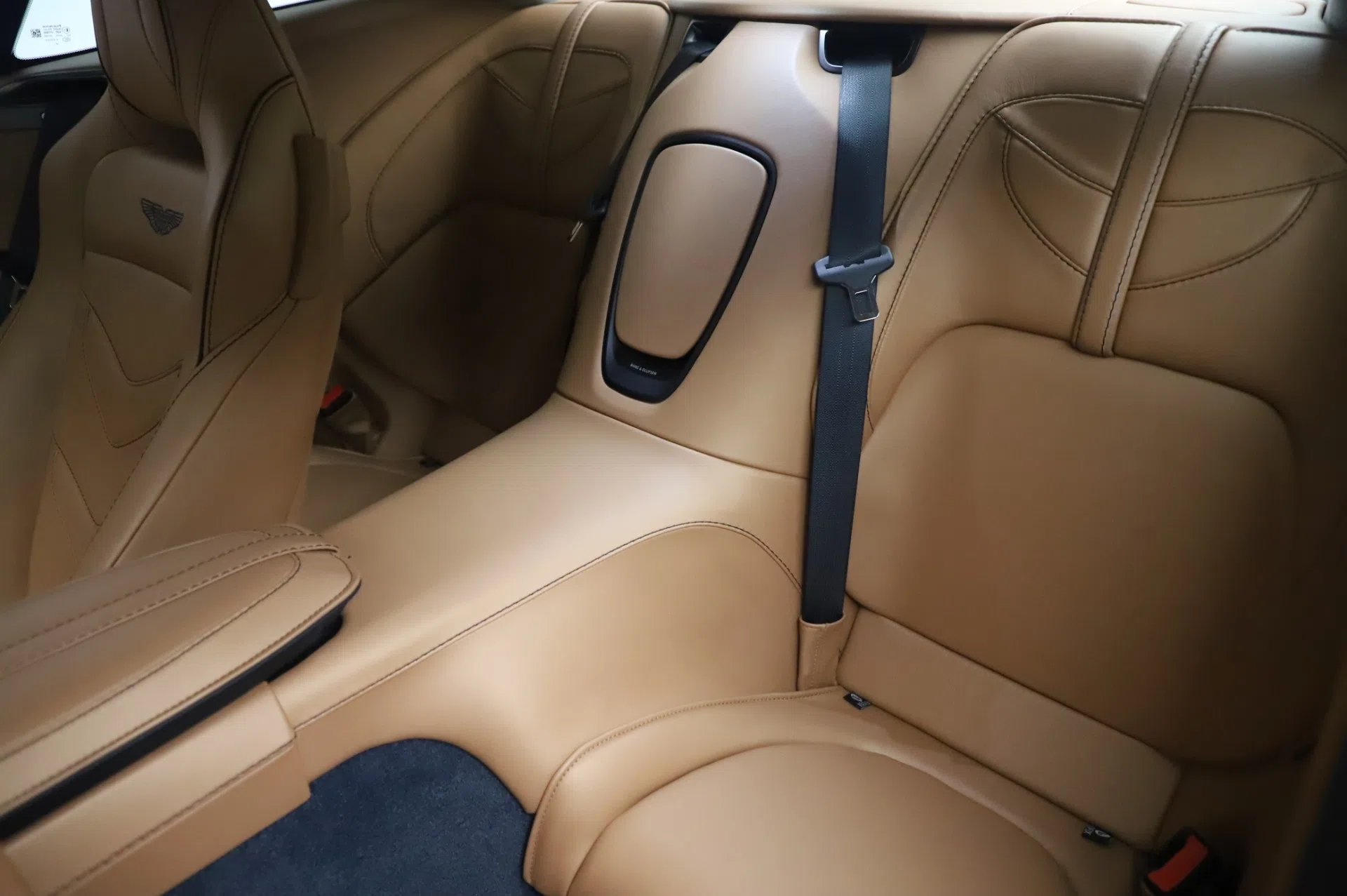2020 Aston Martin DBS Superleggera Coupe interior, seats, Sabiro Blue