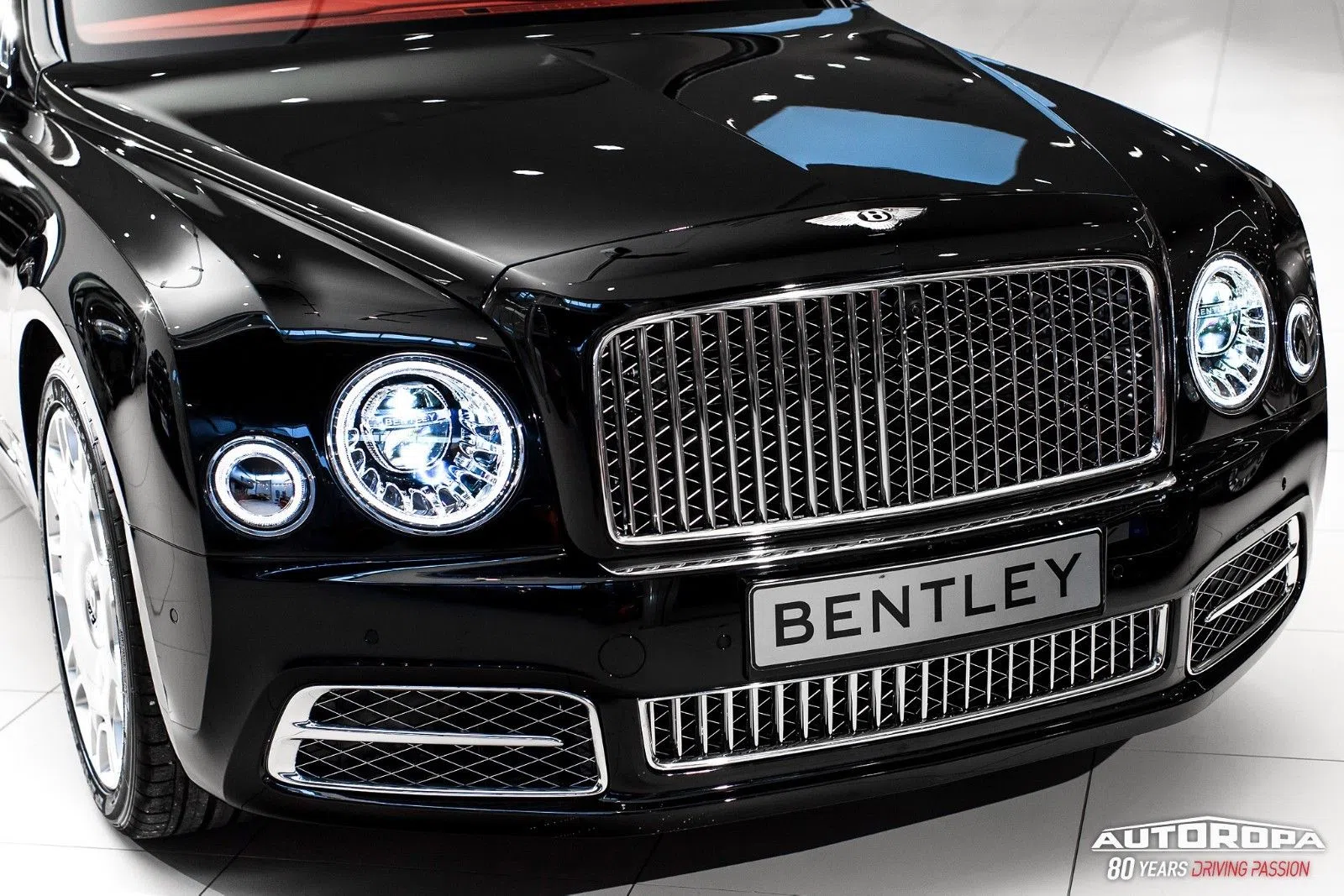 2018 Bentley Mulsanne EWB Extended Wheelbase for sale, exterior, Beluga Black