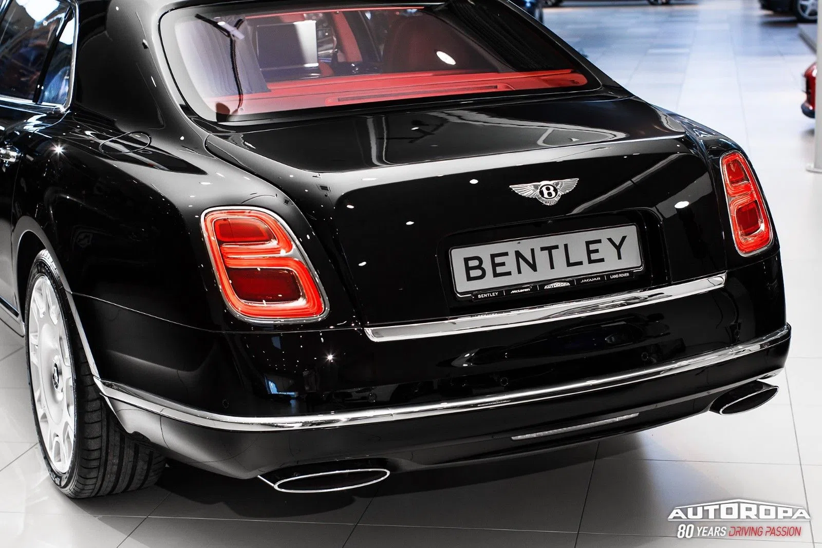 2018 Bentley Mulsanne EWB Extended Wheelbase for sale, exterior, Beluga Black