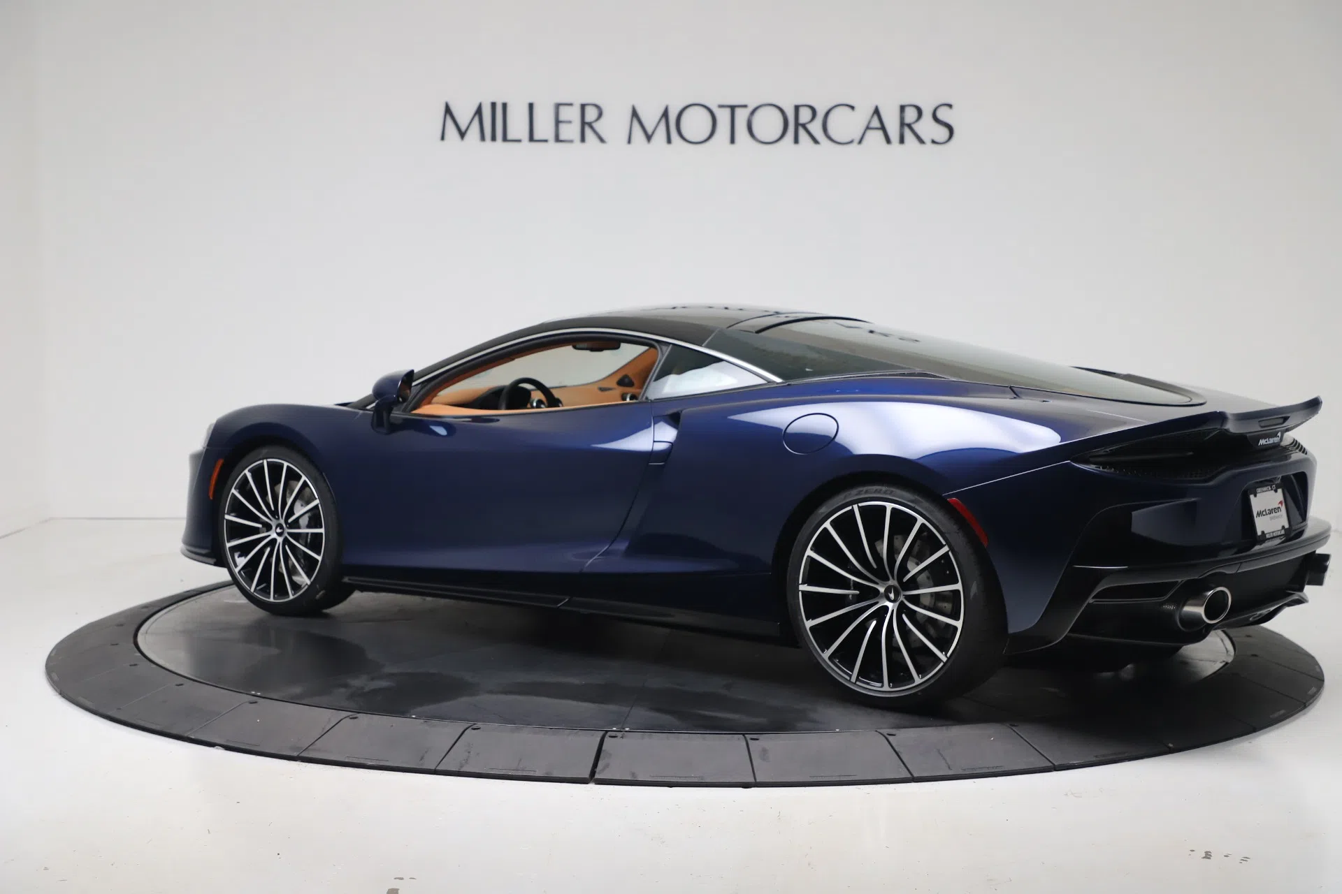 2020 McLaren GT Coupe, side profile, Namaka Blue