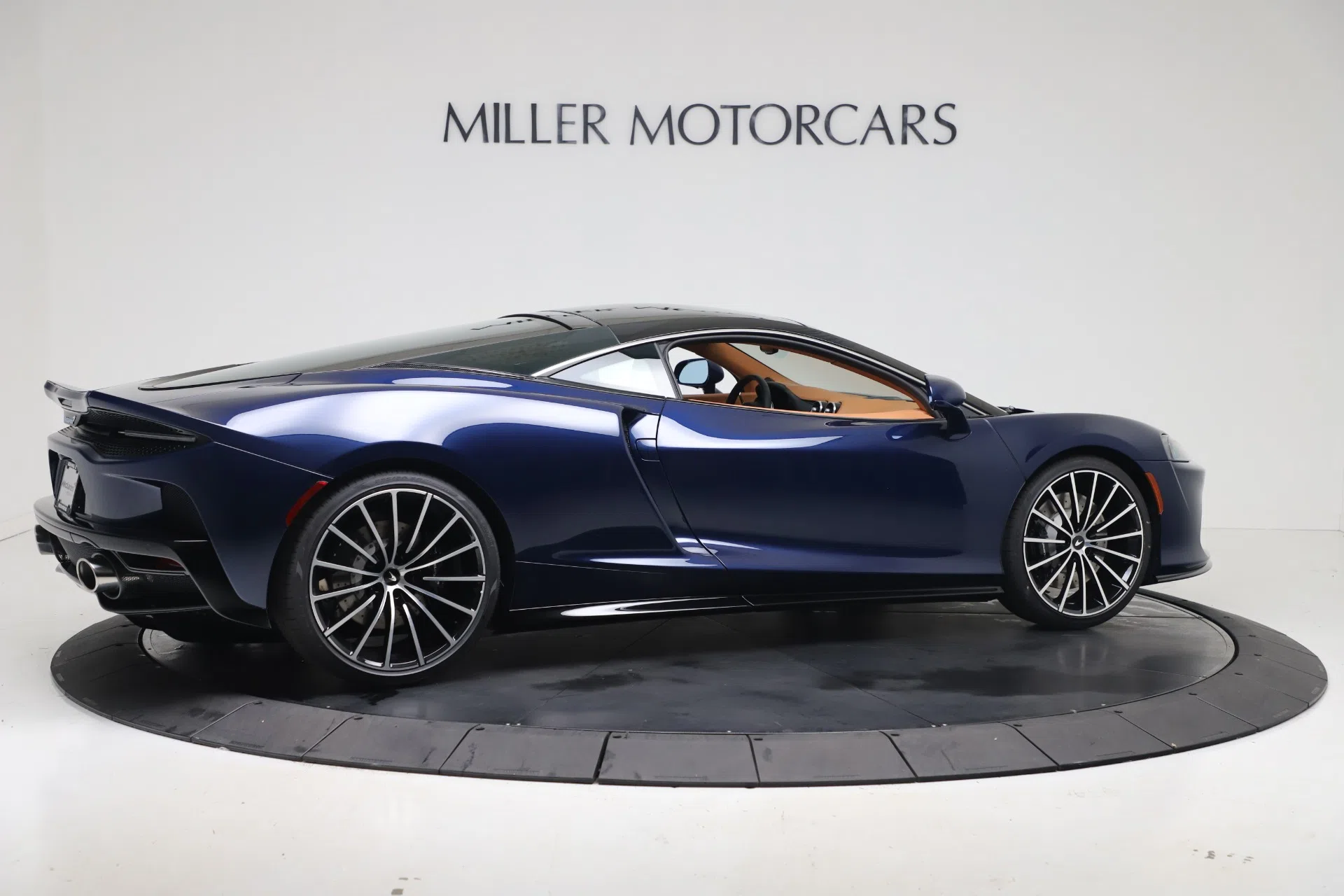 2020 McLaren GT Coupe, side profile, Namaka Blue