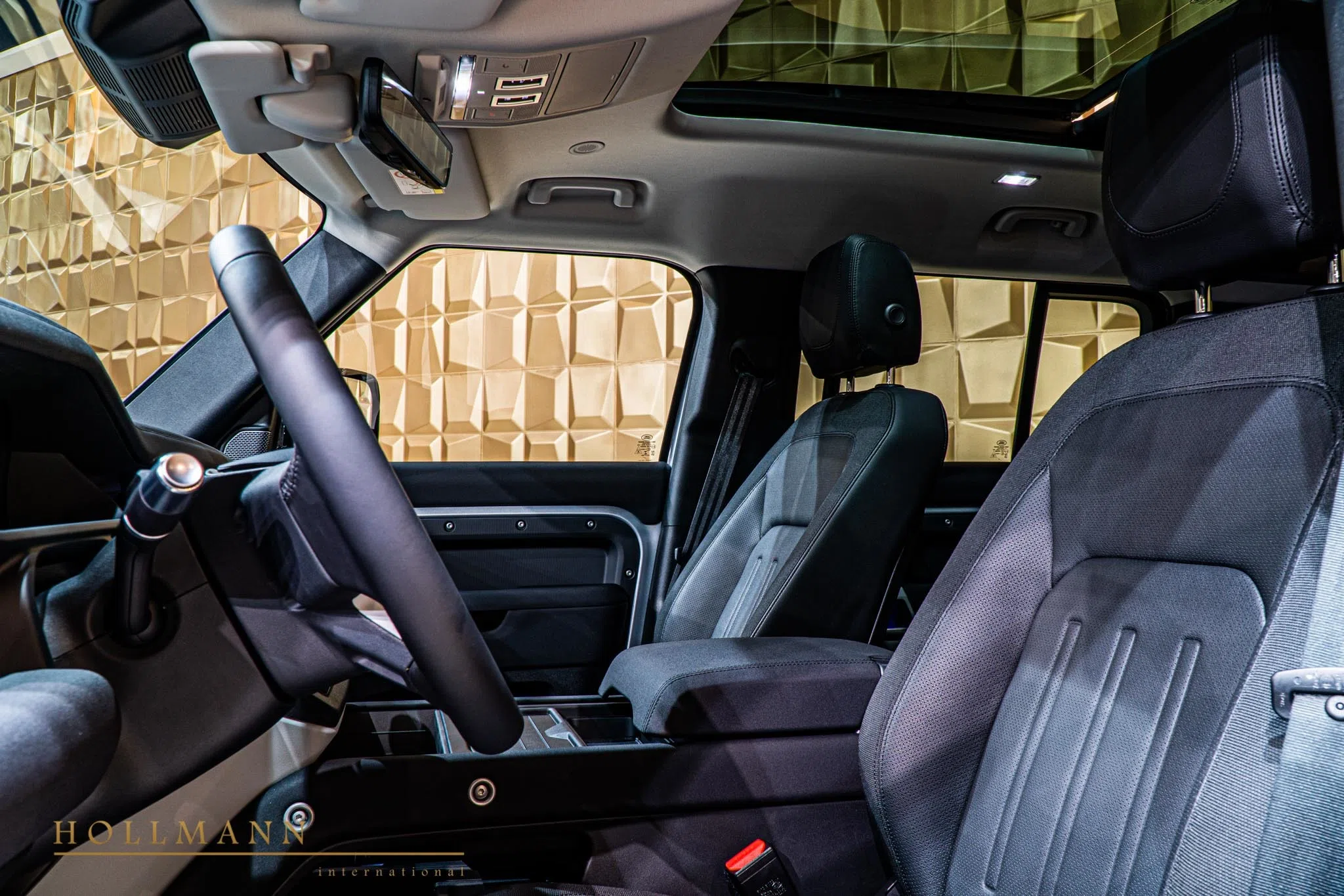 2020 Land Rover Defender S D240 interior, seats, Ebony