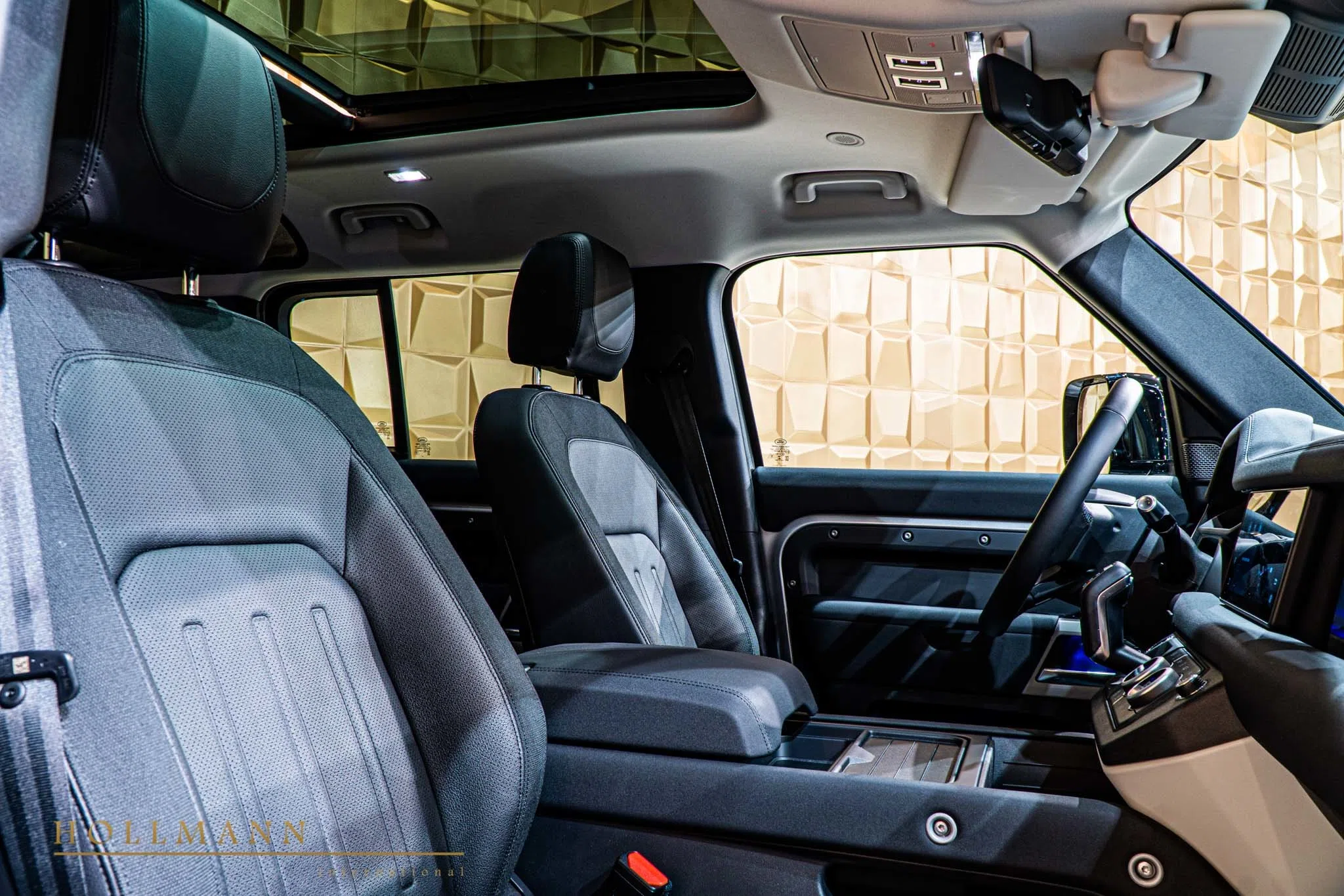 2020 Land Rover Defender S D240 interior, seats, Ebony