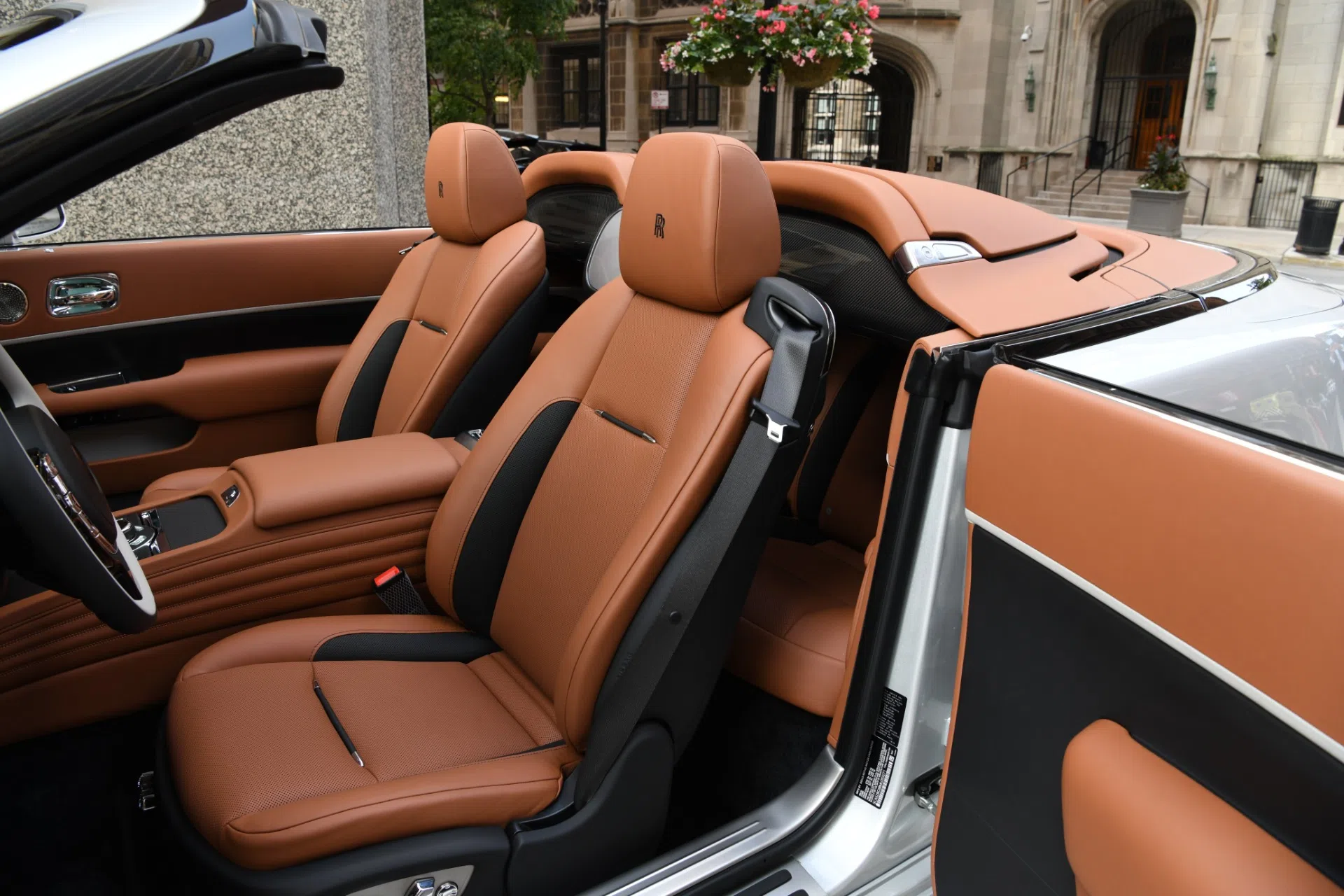2020 Rolls-Royce Dawn SILVER BULLET COLLECTION interior, seats, CASDEN TAN
