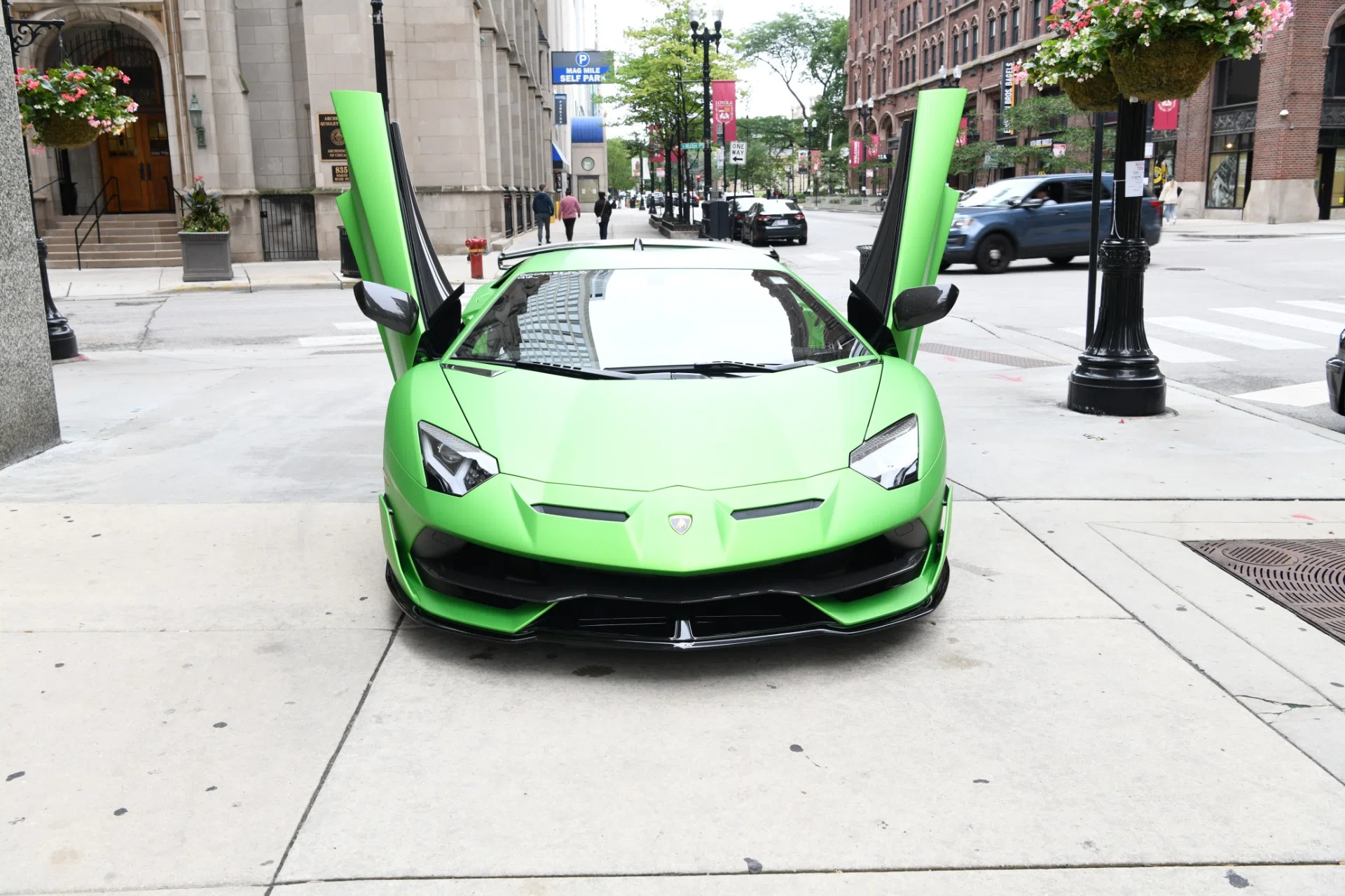 2020 Lamborghini Aventador SVJ LP 770-4 SVJ for sale, exterior, Verde Alseo