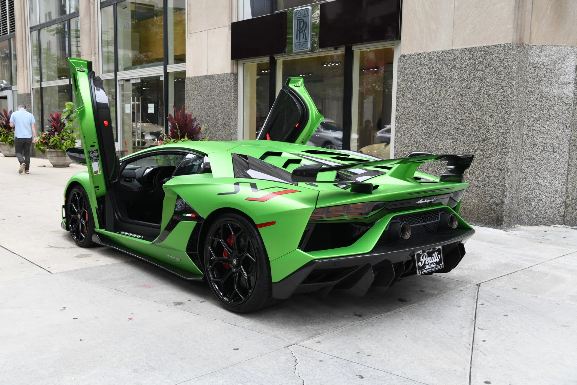2020 Lamborghini Aventador SVJ LP 770-4 SVJ for sale, exterior, Verde Alseo