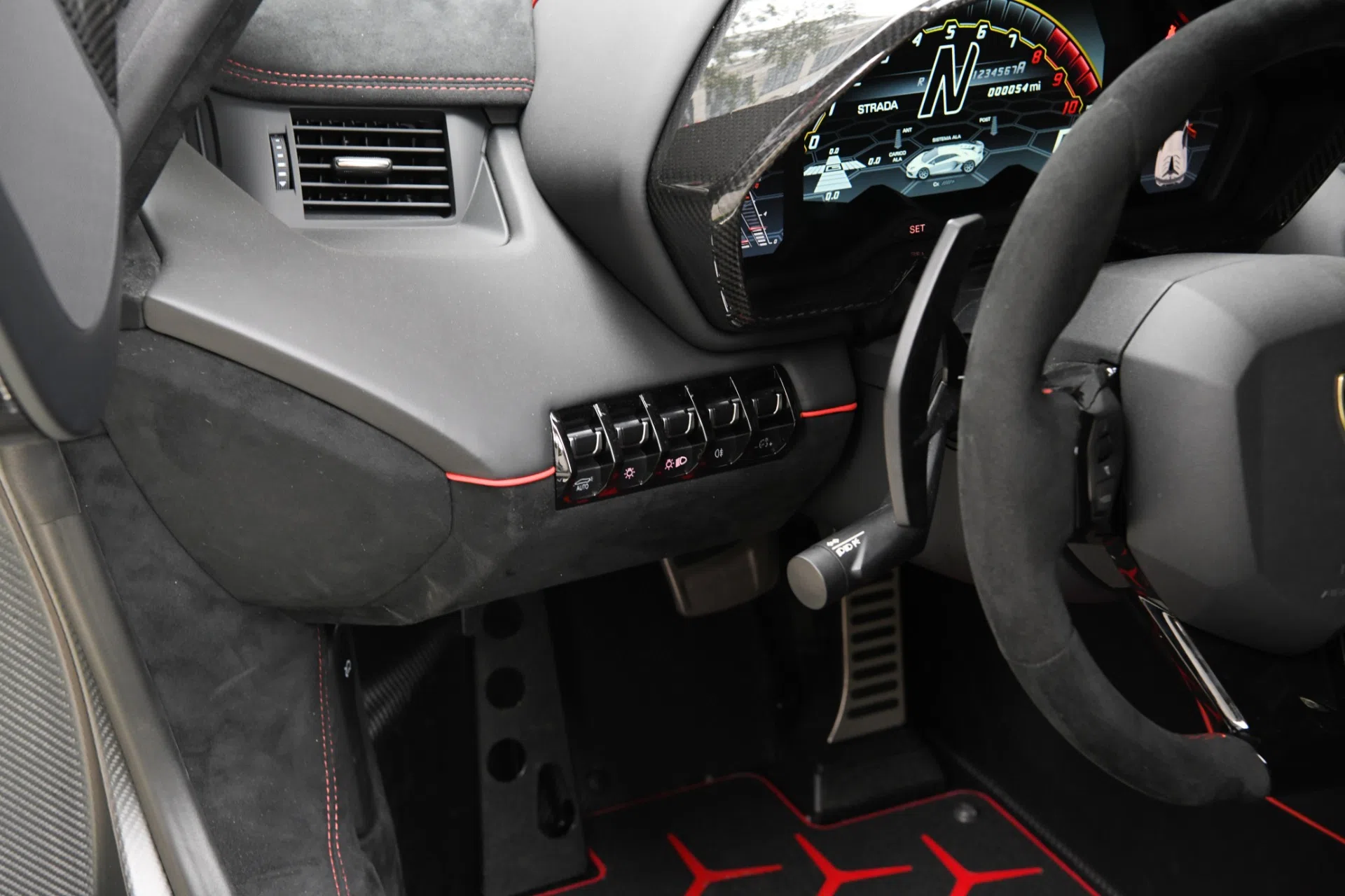 2020 Lamborghini Aventador SVJ LP 770-4 SVJ interior, NERO