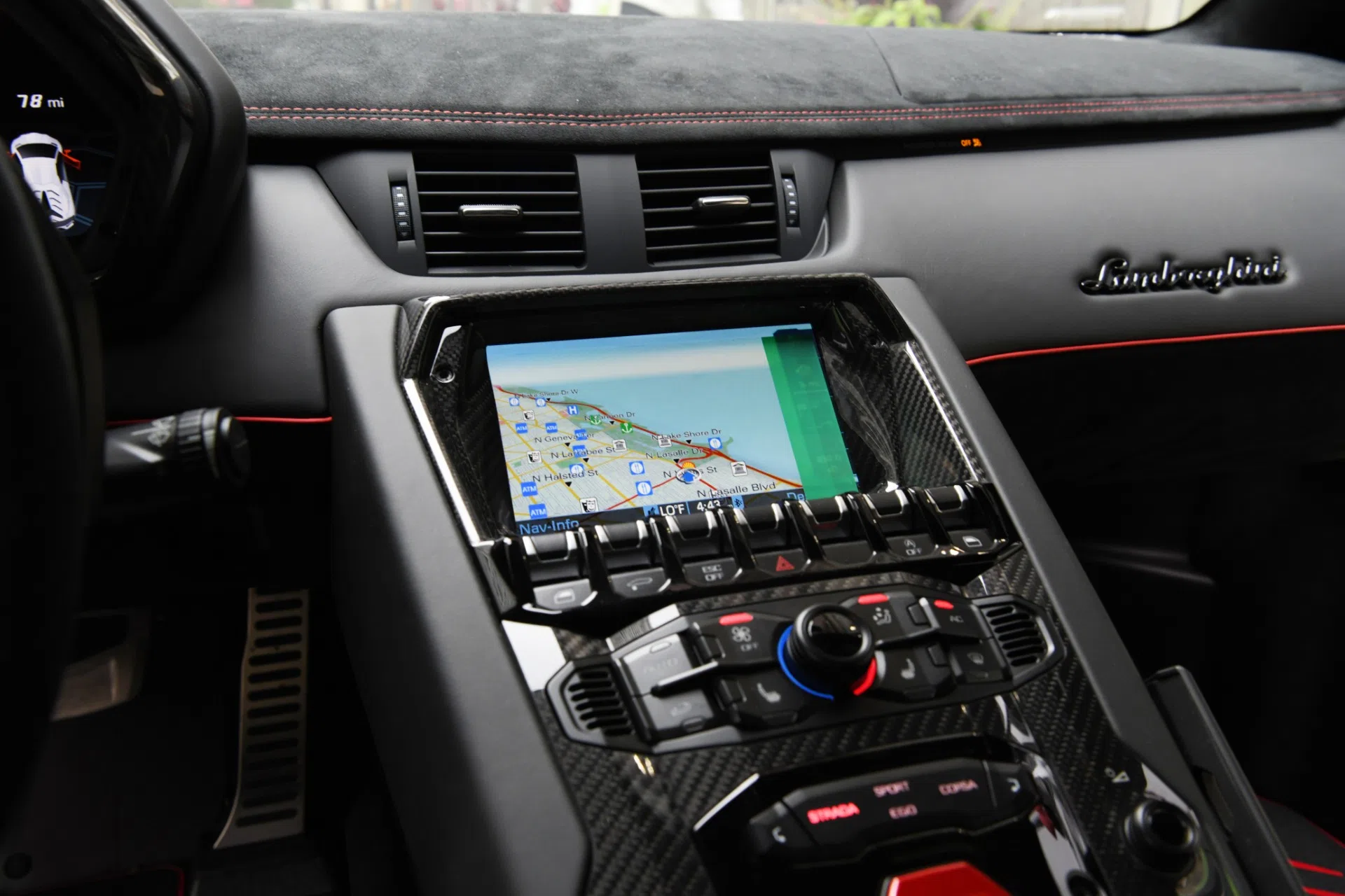 2020 Lamborghini Aventador SVJ LP 770-4 SVJ interior, dashboard, NERO