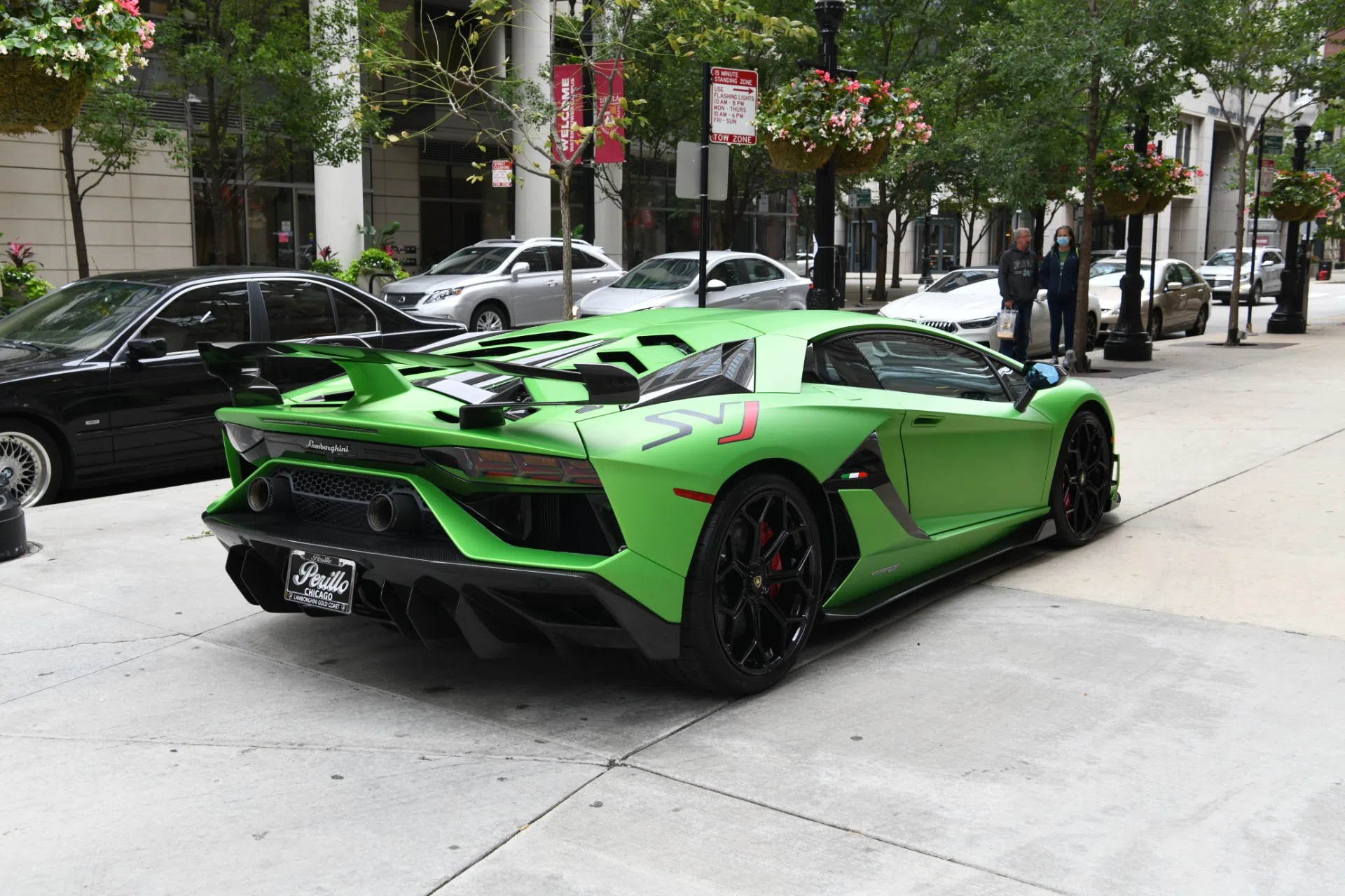 2020 Lamborghini Aventador SVJ LP 770-4 SVJ for sale, exterior, Verde Alseo