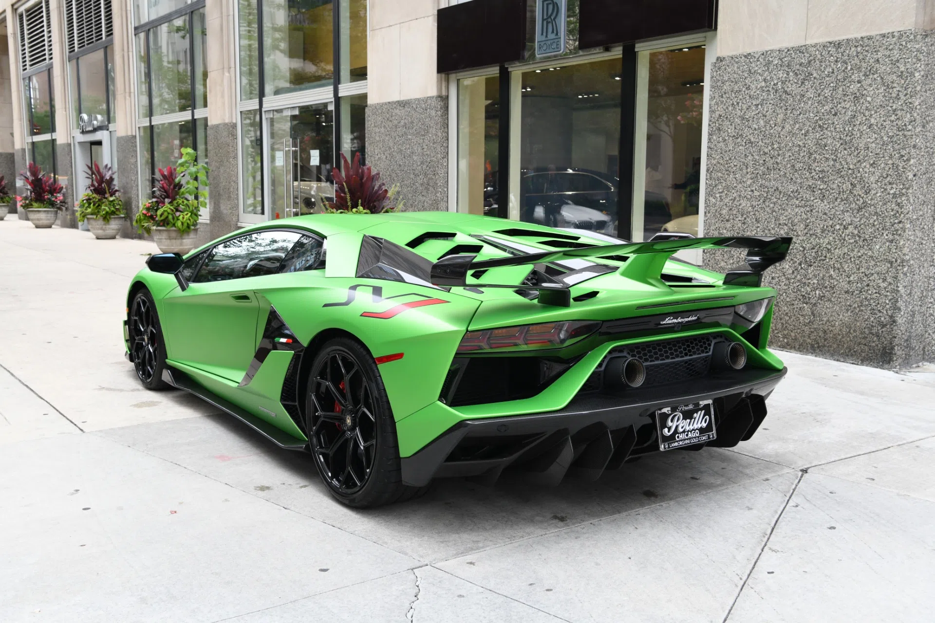2020 Lamborghini Aventador SVJ LP 770-4 SVJ for sale, exterior, Verde Alseo