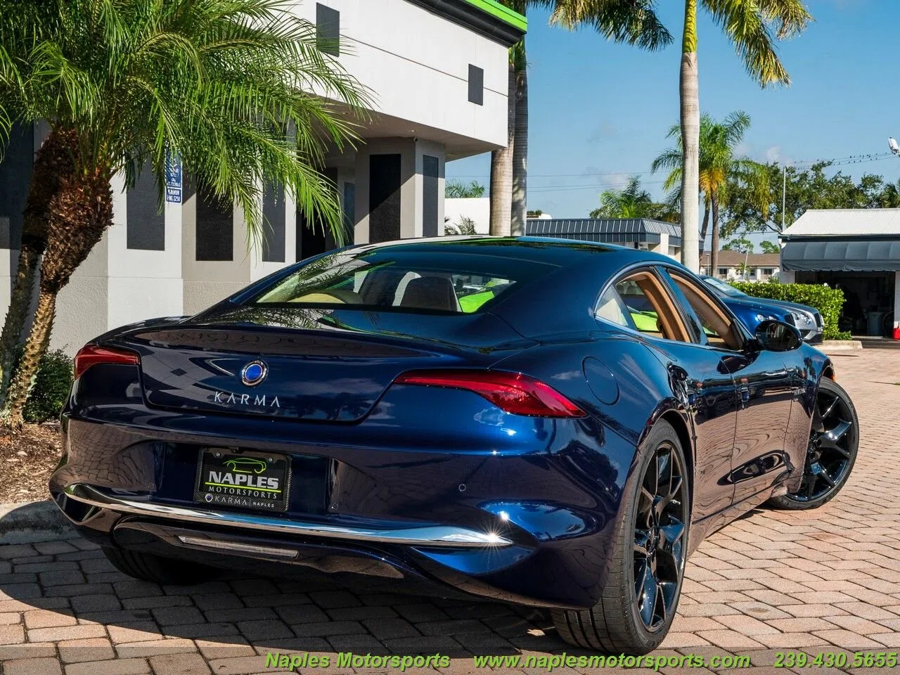 2020 Fisker Karma Revero GT for sale, exterior, Bodega Bay Blue