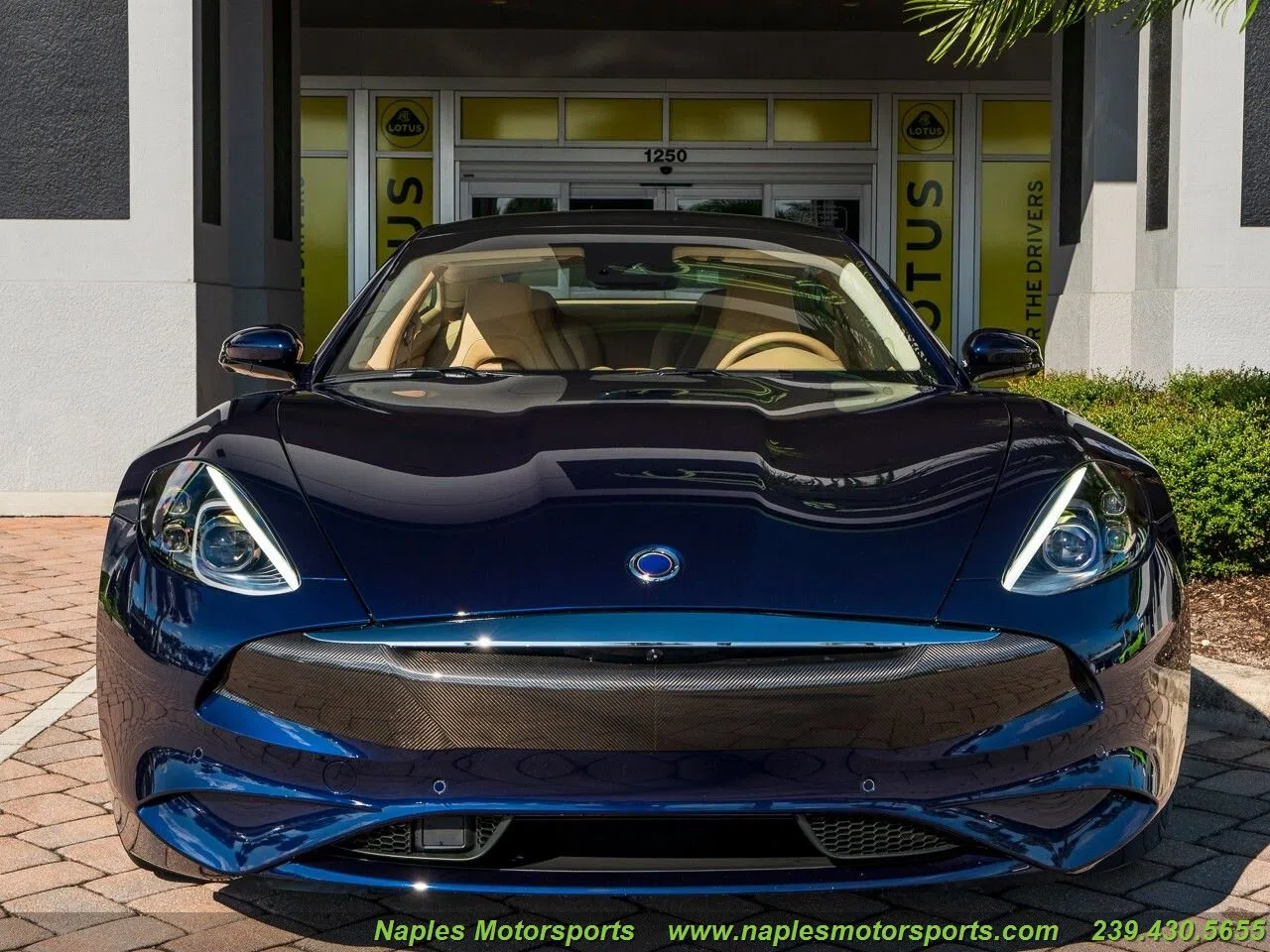 2020 Fisker Karma Revero GT for sale, exterior, Bodega Bay Blue