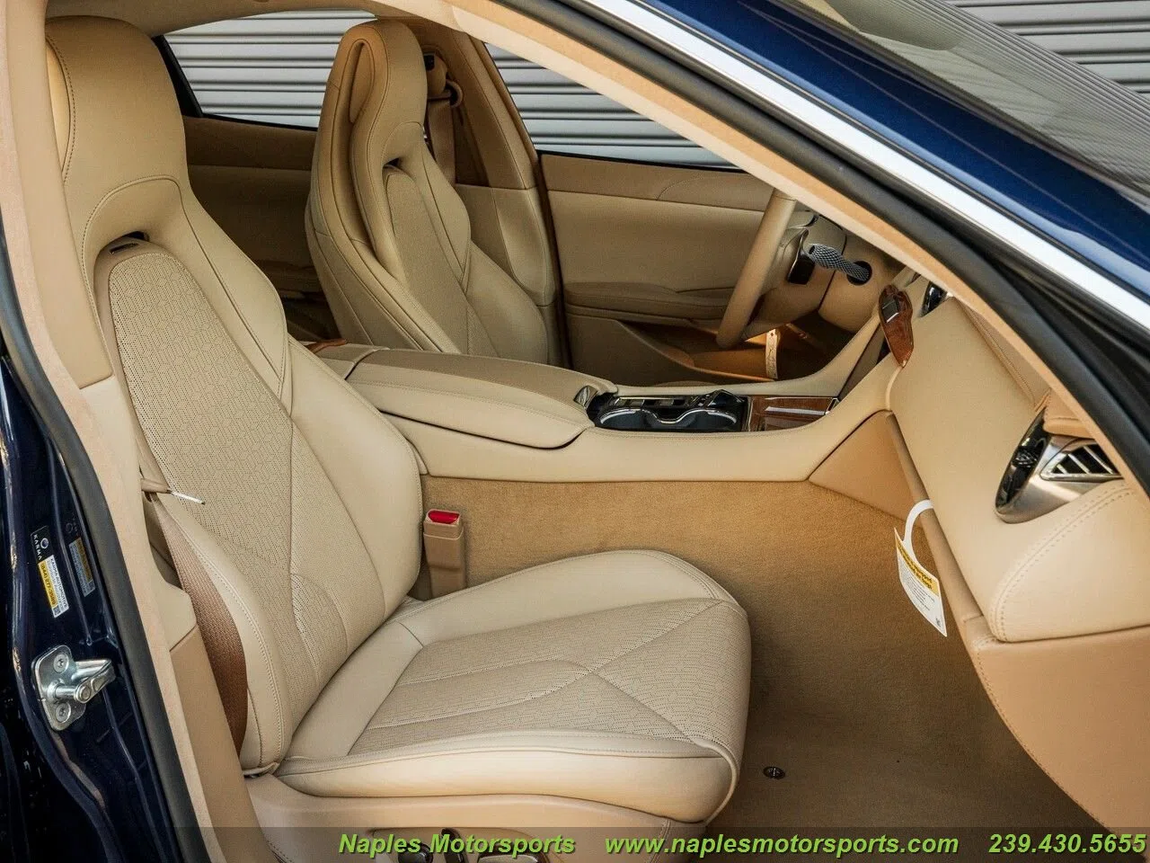 2020 Fisker Karma Revero GT interior, seats, Crystal Cove