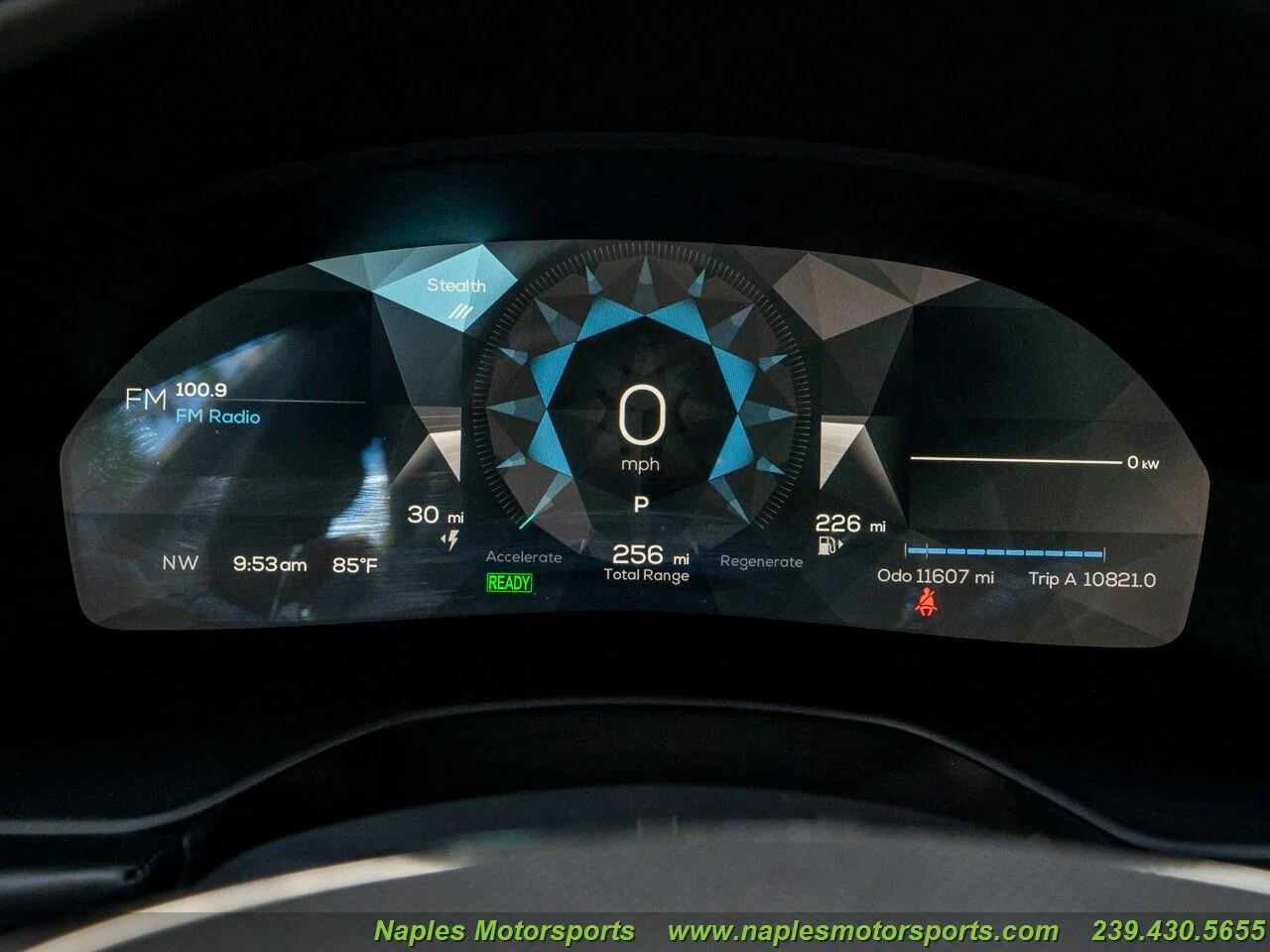 2018 Fisker Karma Revero interior, Coronado