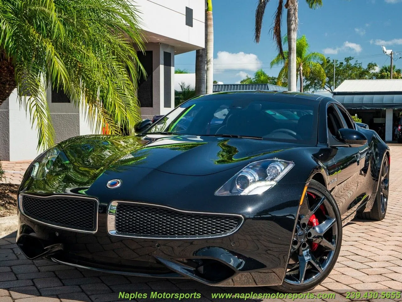 2018 Fisker Karma Revero for sale, exterior, Borrego Black