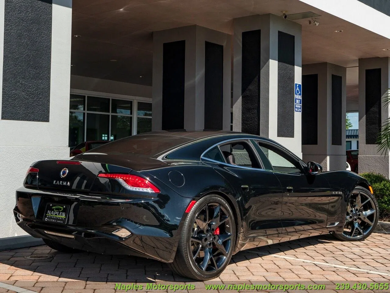 2018 Fisker Karma Revero for sale, exterior, Borrego Black