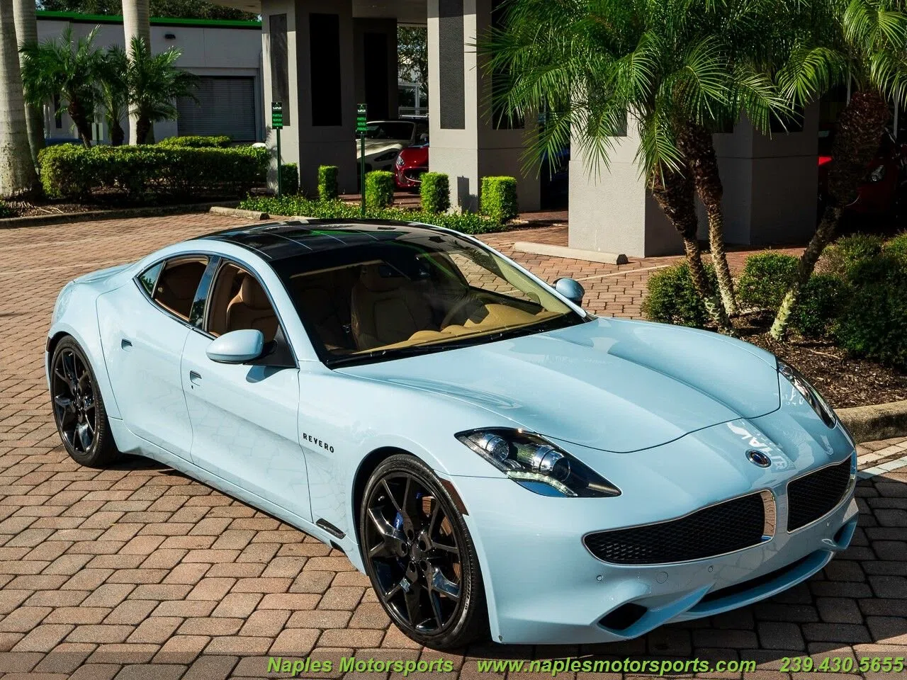 2018 Fisker Karma Revero for sale, exterior, Balboa Blue