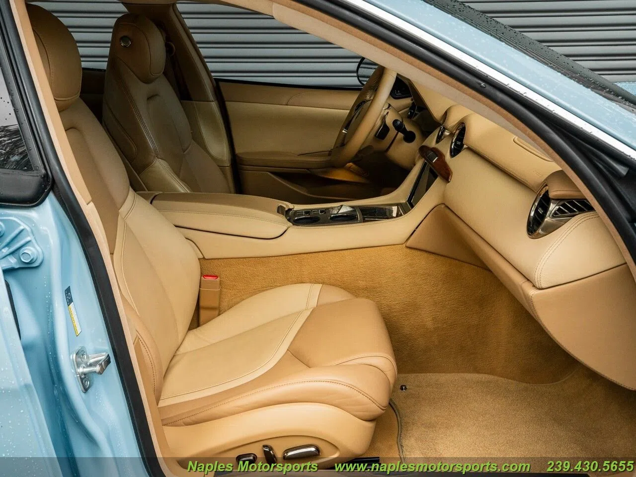 2018 Fisker Karma Revero interior, seats, Crystal Cove