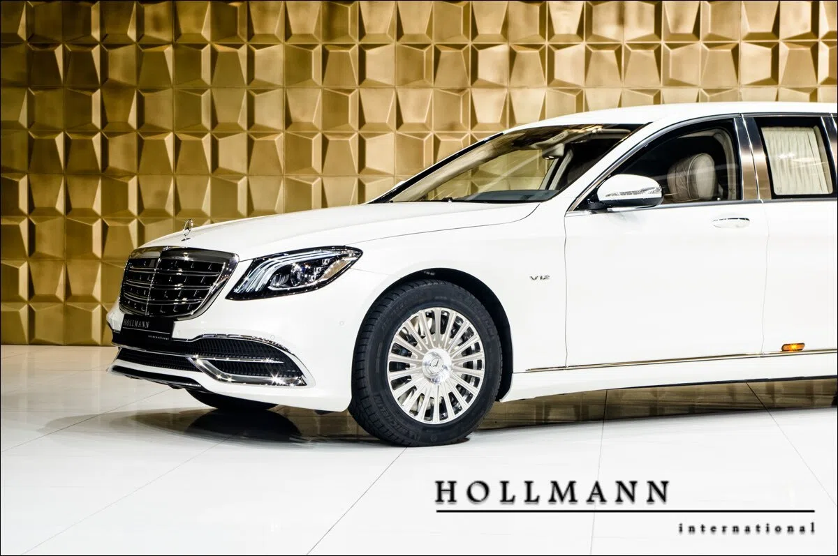 2020 Mercedes-Benz S 600 Maybach Pullman for sale, exterior, White