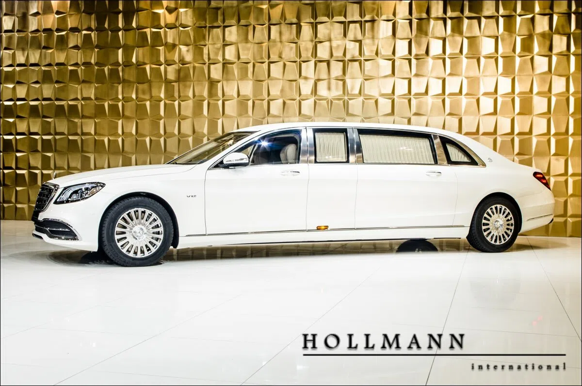 2020 Mercedes-Benz S 600 Maybach Pullman for sale, exterior, White