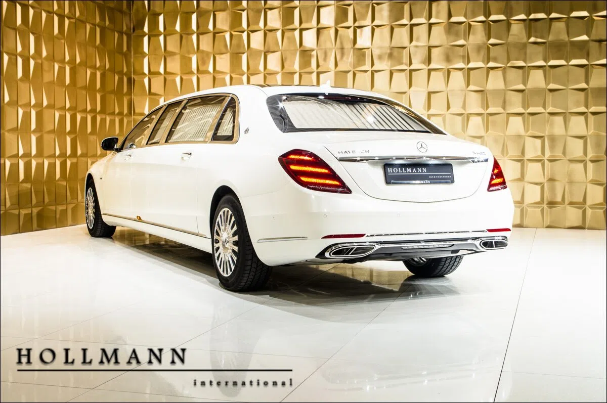 2020 Mercedes-Benz S 600 Maybach Pullman for sale, exterior, White