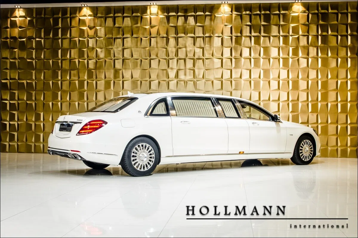 2020 Mercedes-Benz S 600 Maybach Pullman for sale, exterior, White