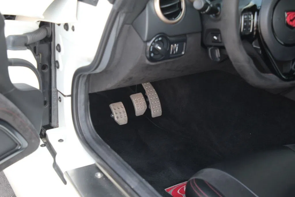 2017 Dodge Viper GTC-R Limited Edition interior, door panel, Black Leather