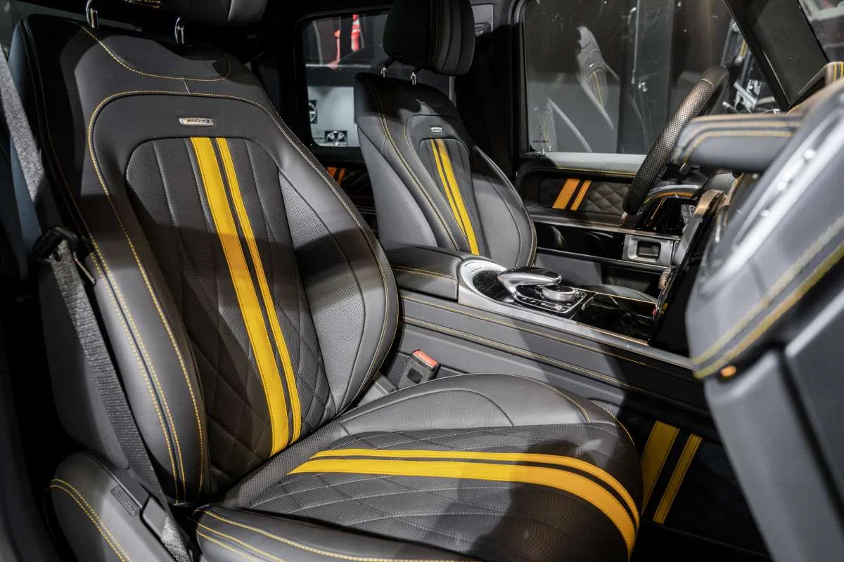 2018 BRABUS XLP 700 Adventure interior, seats, Black