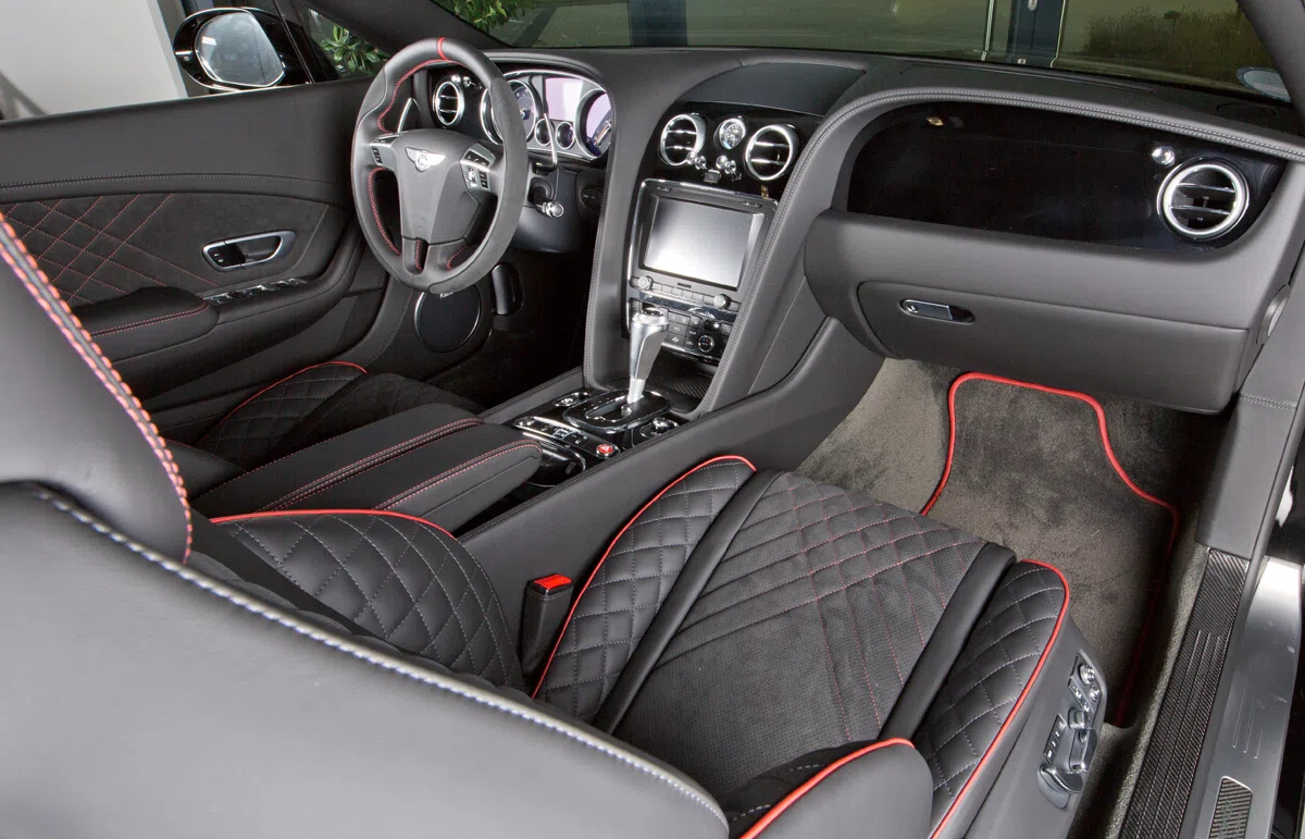 2017 Bentley Continental Supersports convertible interior, seats