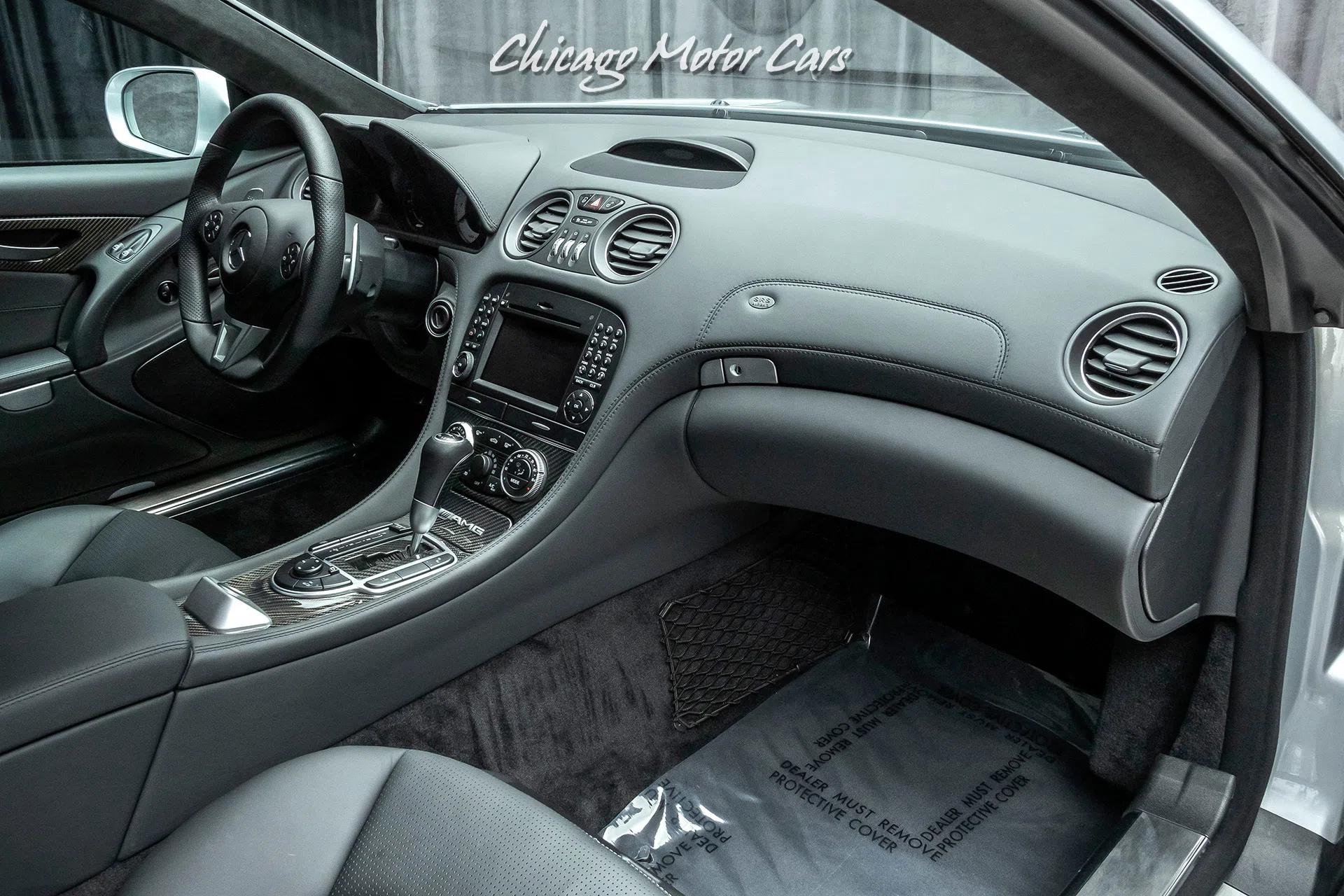 2009 Mercedes-Benz SL65 AMG Black Series Coupe interior, Black Exclusive Leather