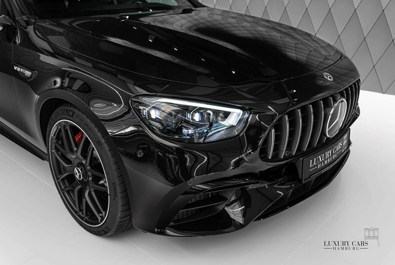 2020 Mercedes-Benz E 63 AMG S+ for sale, exterior, Black