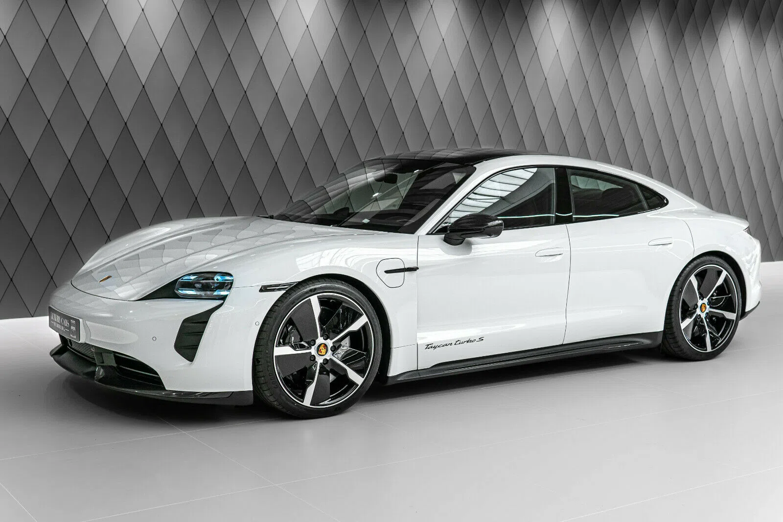2020 Porsche Taycan Turbo S for sale, exterior, White
