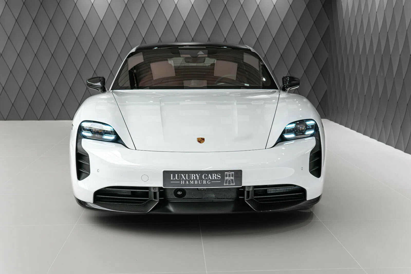 2020 Porsche Taycan Turbo S for sale, exterior, White