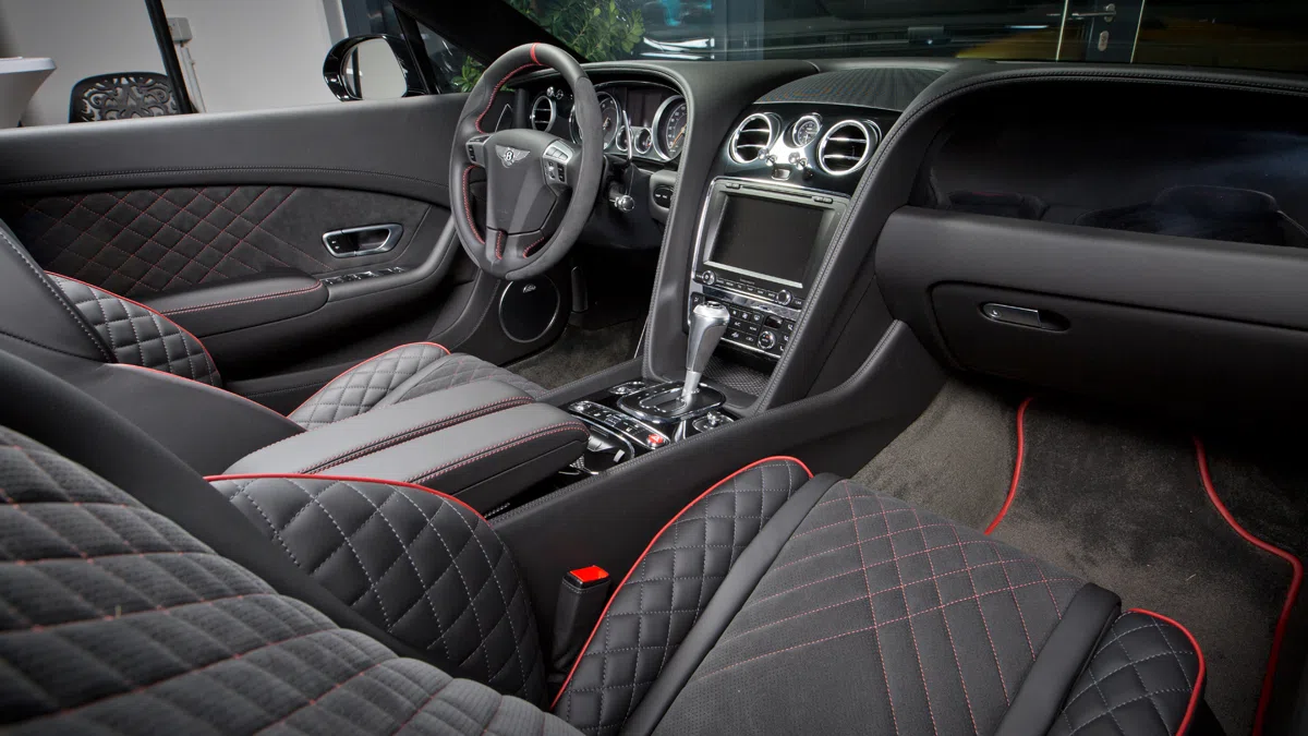 2017 Bentley Continental Supersports convertible interior