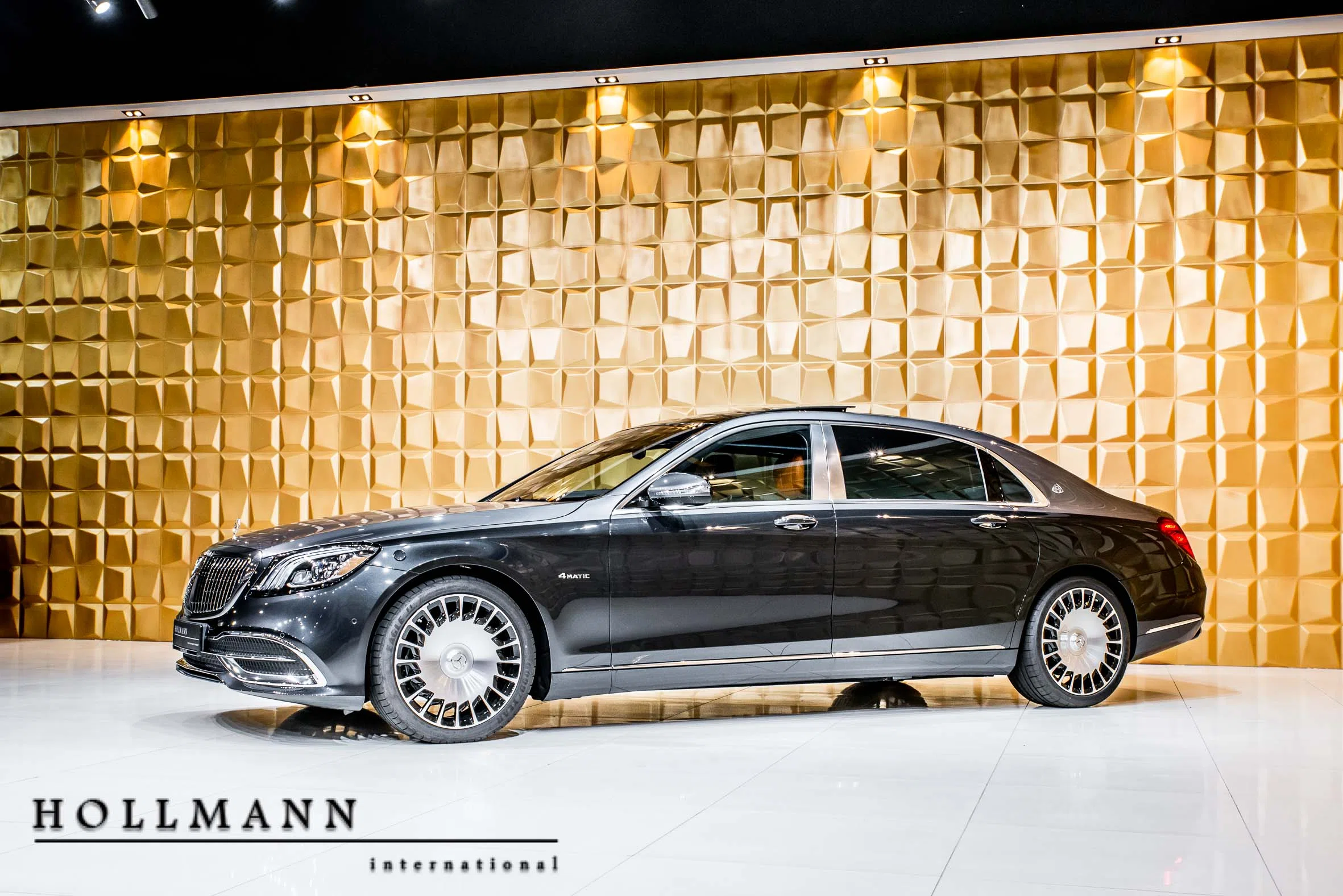 2018 Maybach S 560 L 4M Mercedes-Benz for sale, exterior, Magnetitschwarz / Selenitgrau