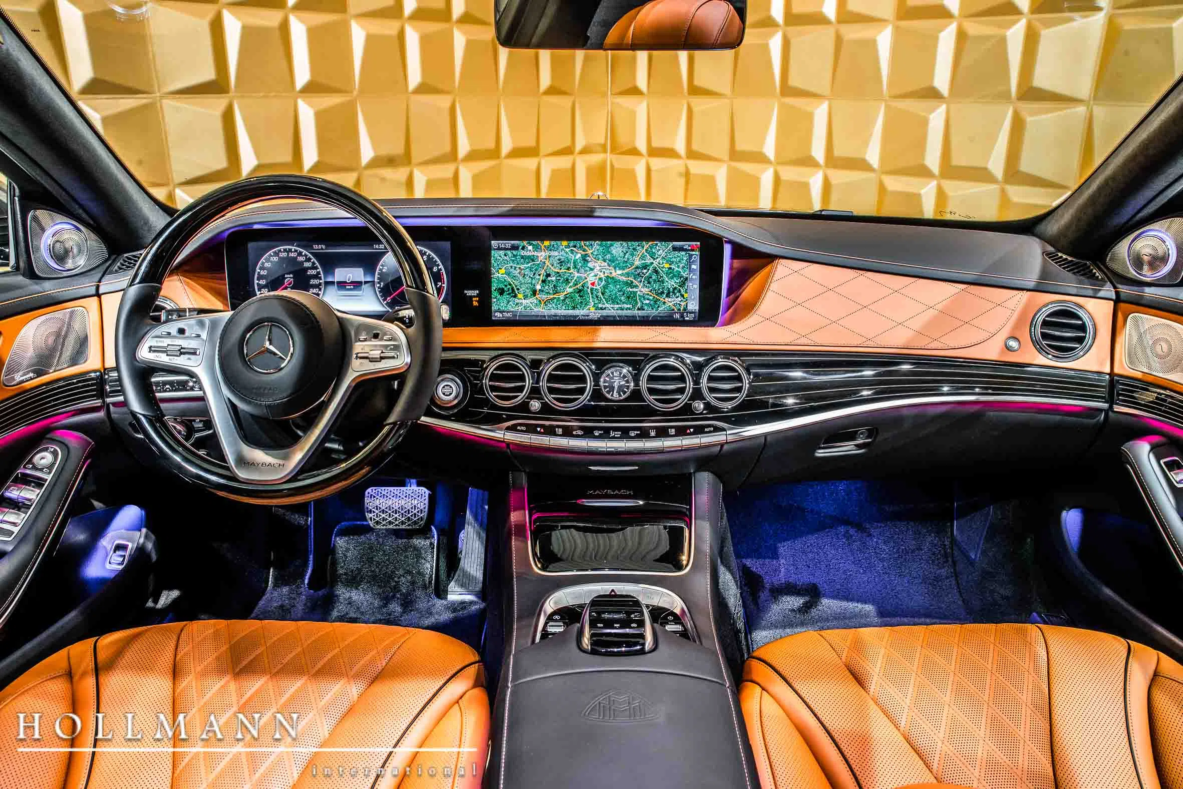 2018 Maybach S 560 L 4M Mercedes-Benz interior, Leder Exclusiv - Braun