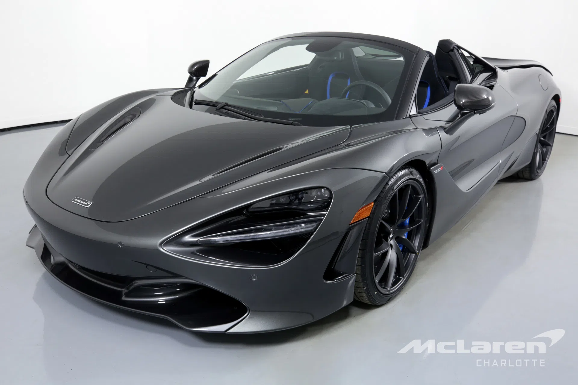 2020 McLaren 720S Spider Performance for sale, exterior, Storm Grey