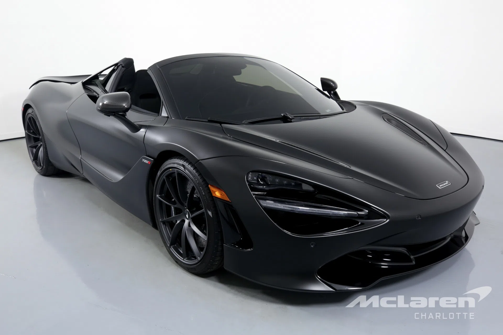 2020 McLaren 720S Spider Performance for sale, exterior, Onyx Black