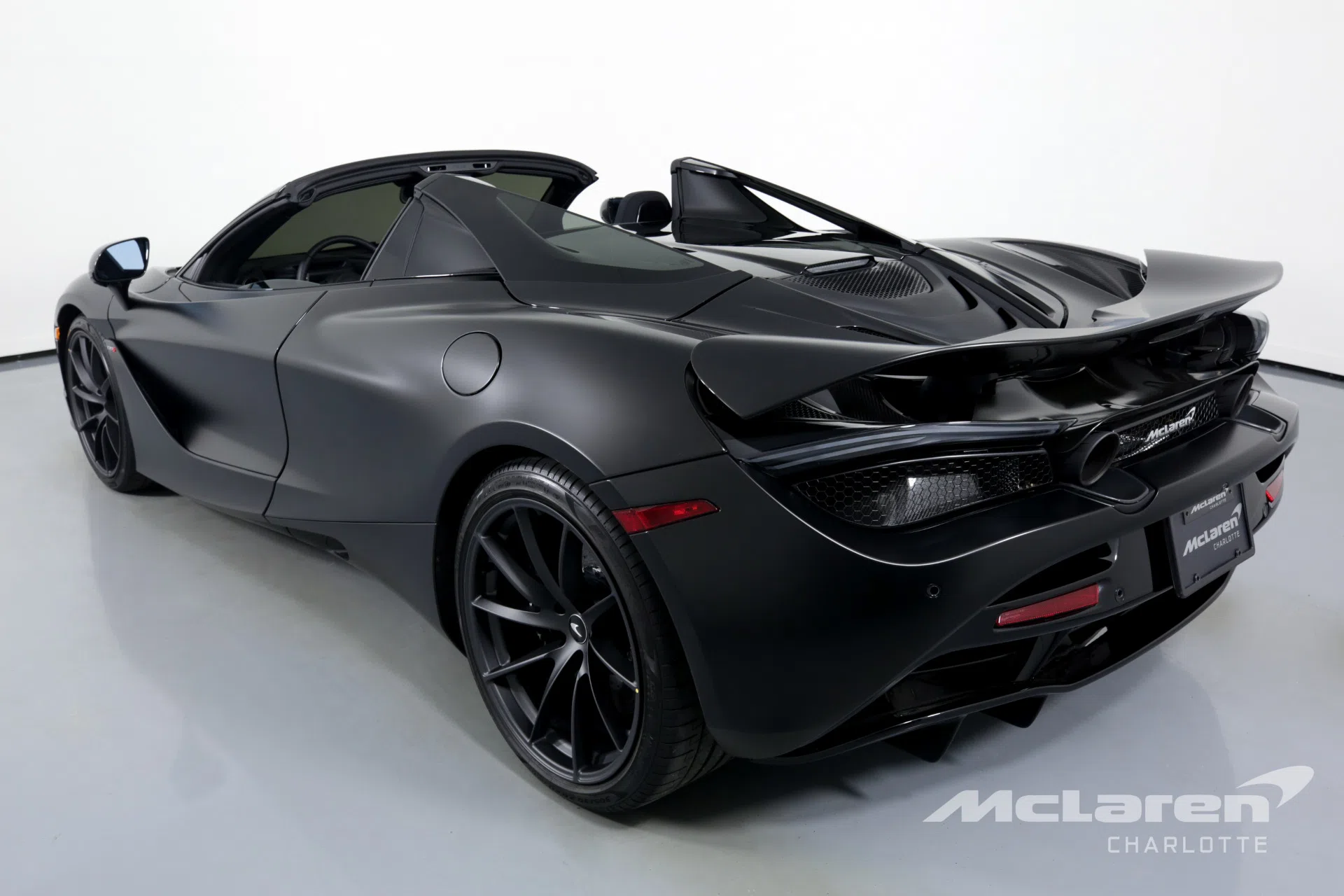 2020 McLaren 720S Spider Performance for sale, exterior, Onyx Black