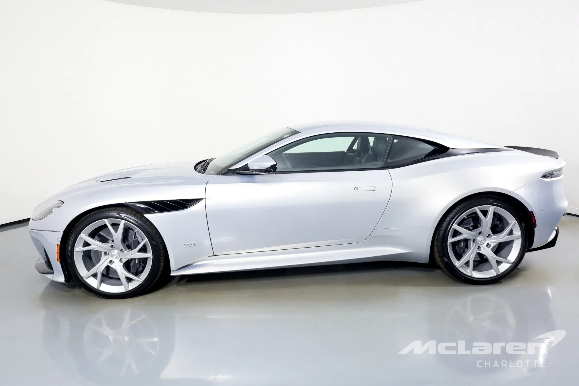 2019 Aston Martin DBS Superleggera for sale, exterior, Lightning Silver